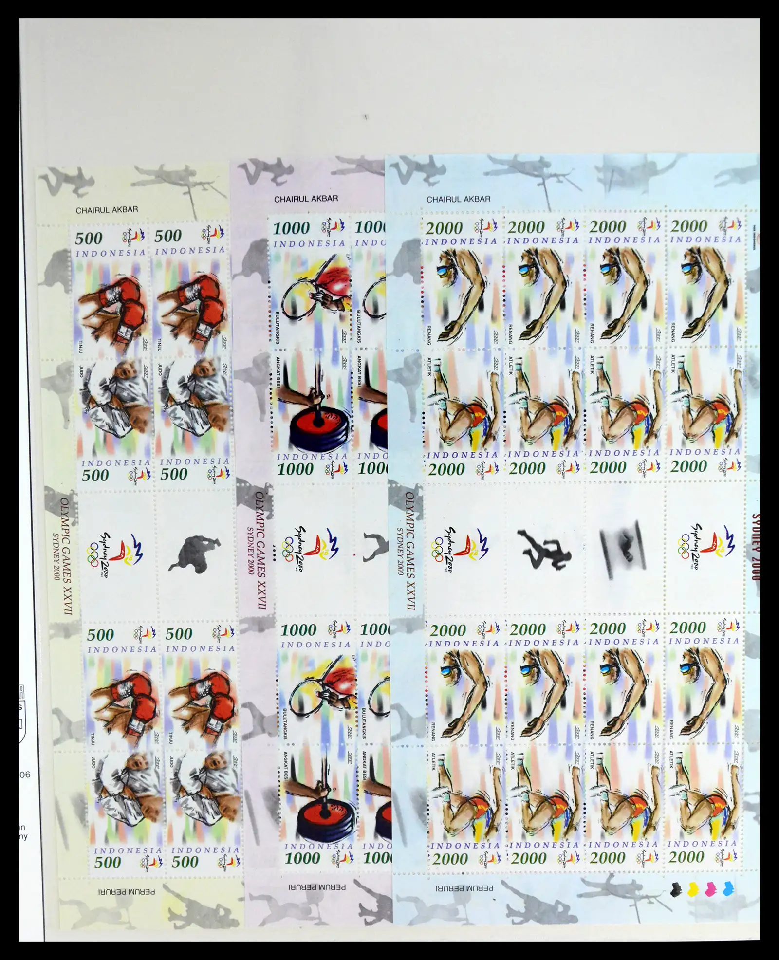 41266 0065 - Stamp collection 41266 Indonesia overcomplete 1950-2019!!