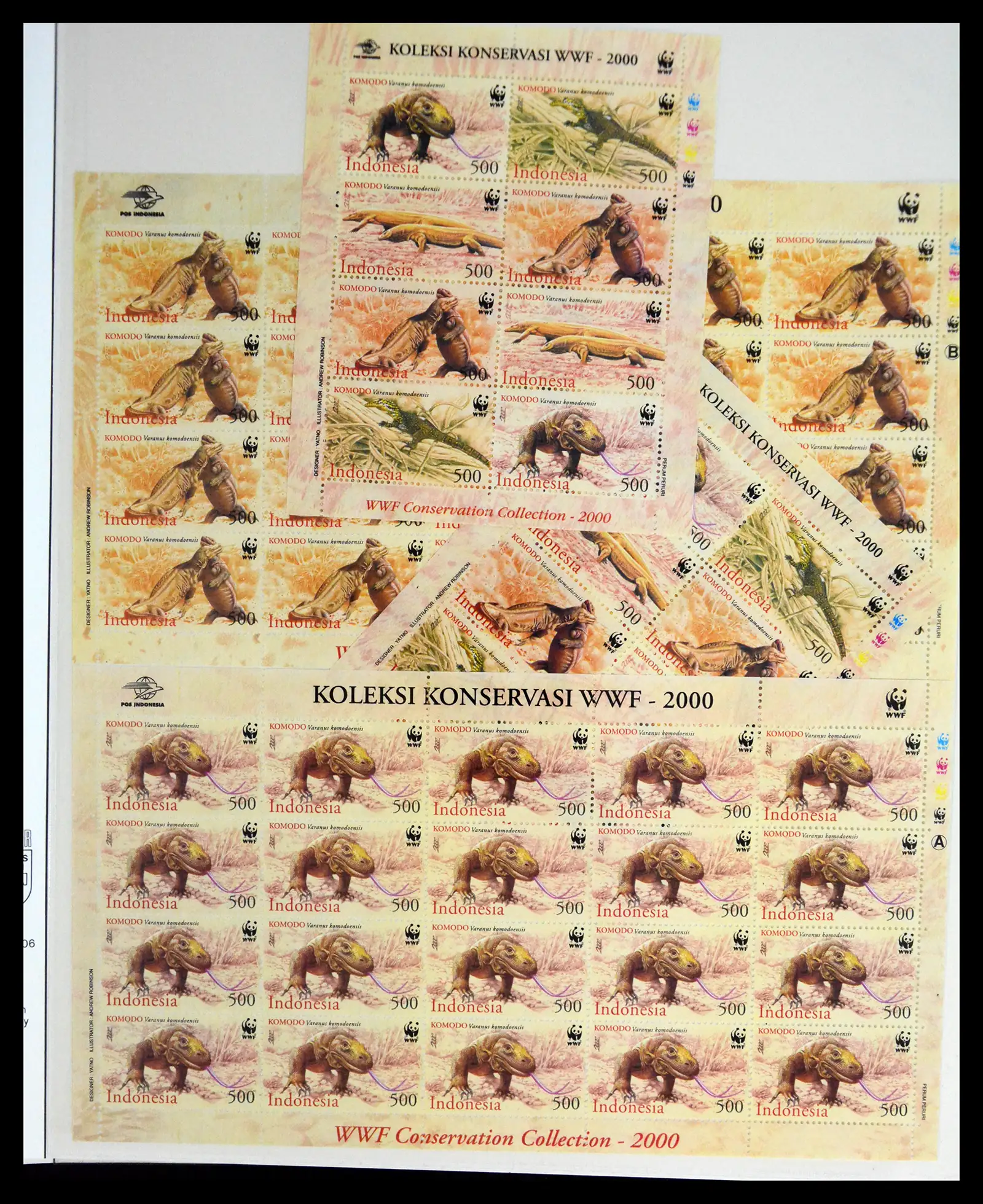 41266 0067 - Stamp collection 41266 Indonesia overcomplete 1950-2019!!