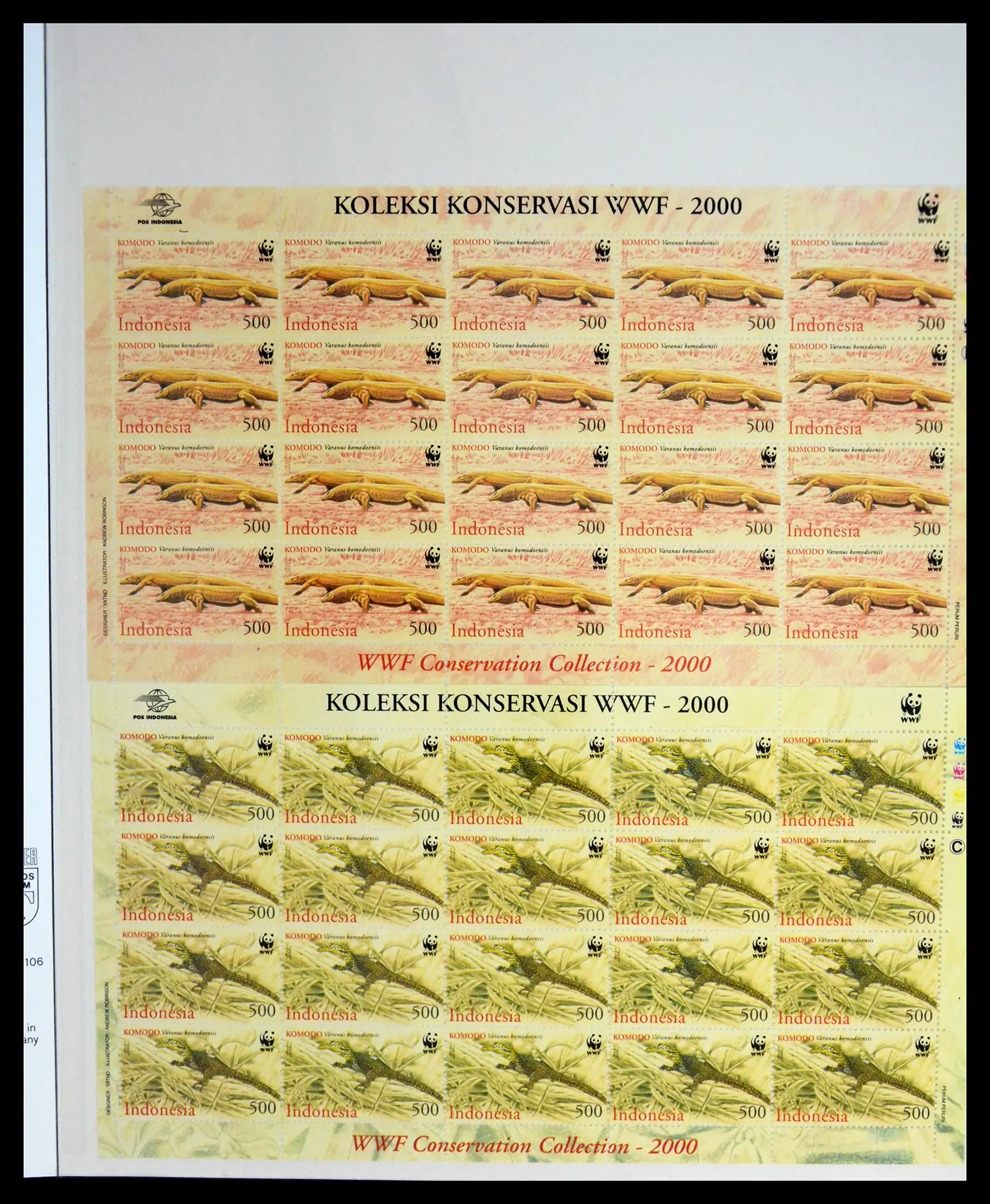 41266 0068 - Stamp collection 41266 Indonesia overcomplete 1950-2019!!