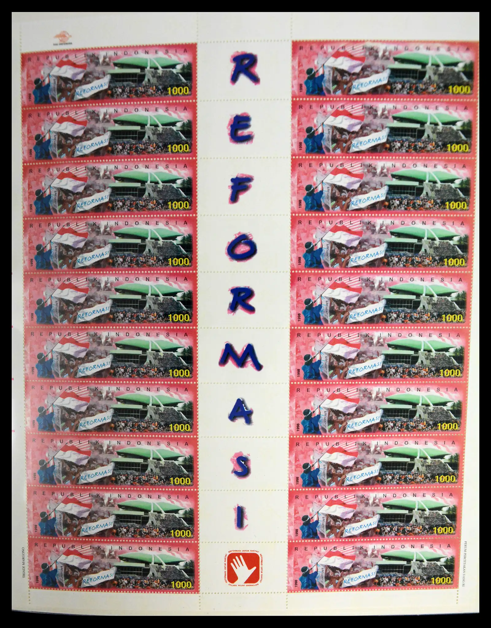 41266 0070 - Stamp collection 41266 Indonesia overcomplete 1950-2019!!