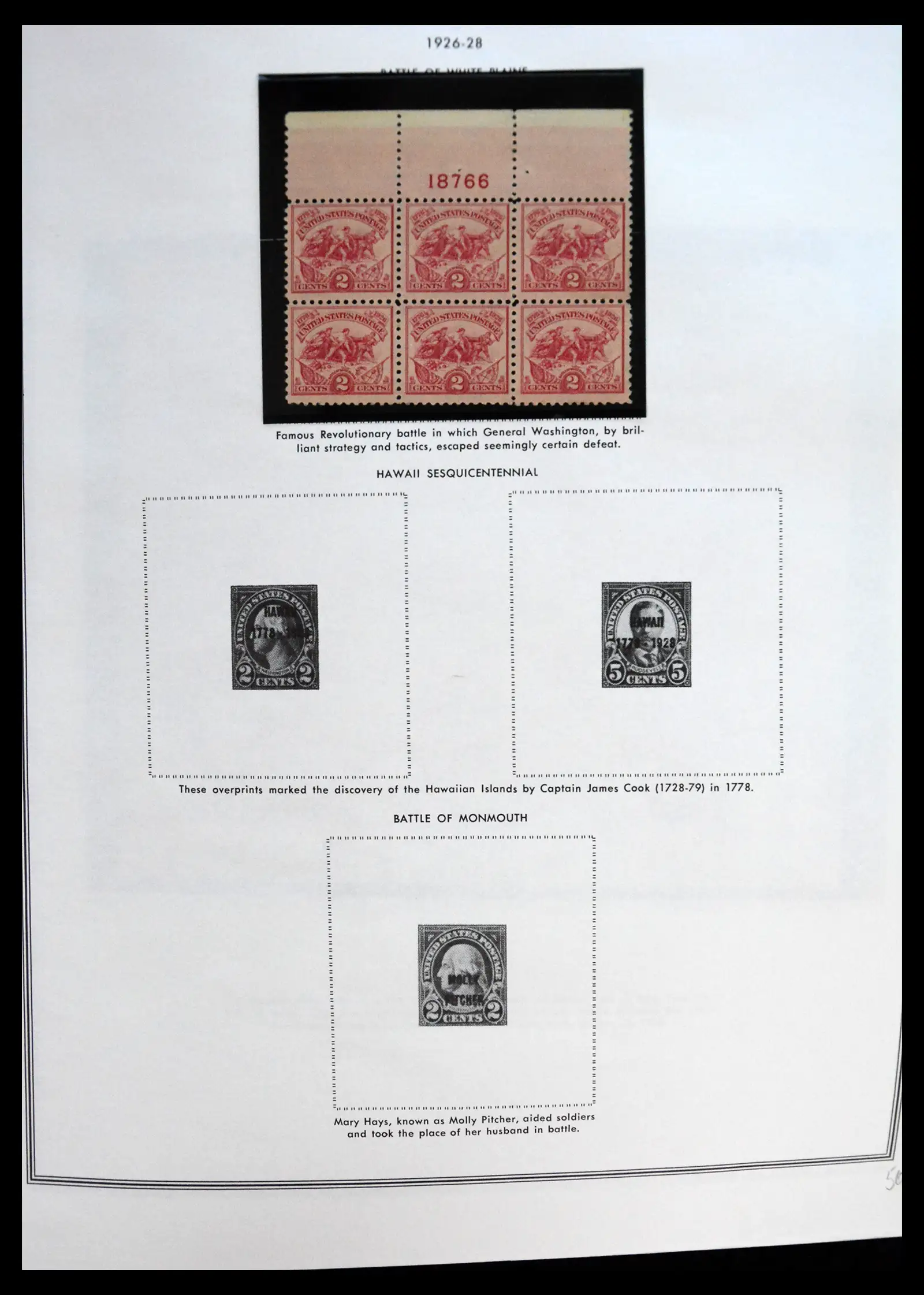 41267 0003 - Postzegelverzameling 41267 USA plate block collectie 1925-1985.