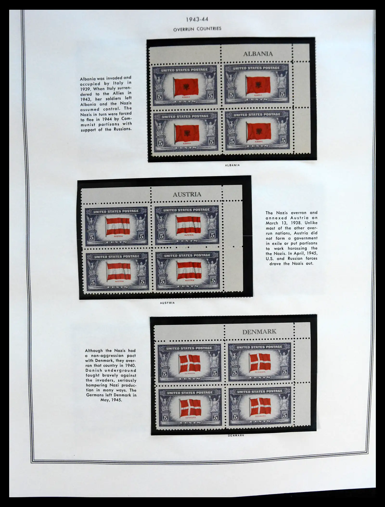 41267 0071 - Postzegelverzameling 41267 USA plate block collectie 1925-1985.