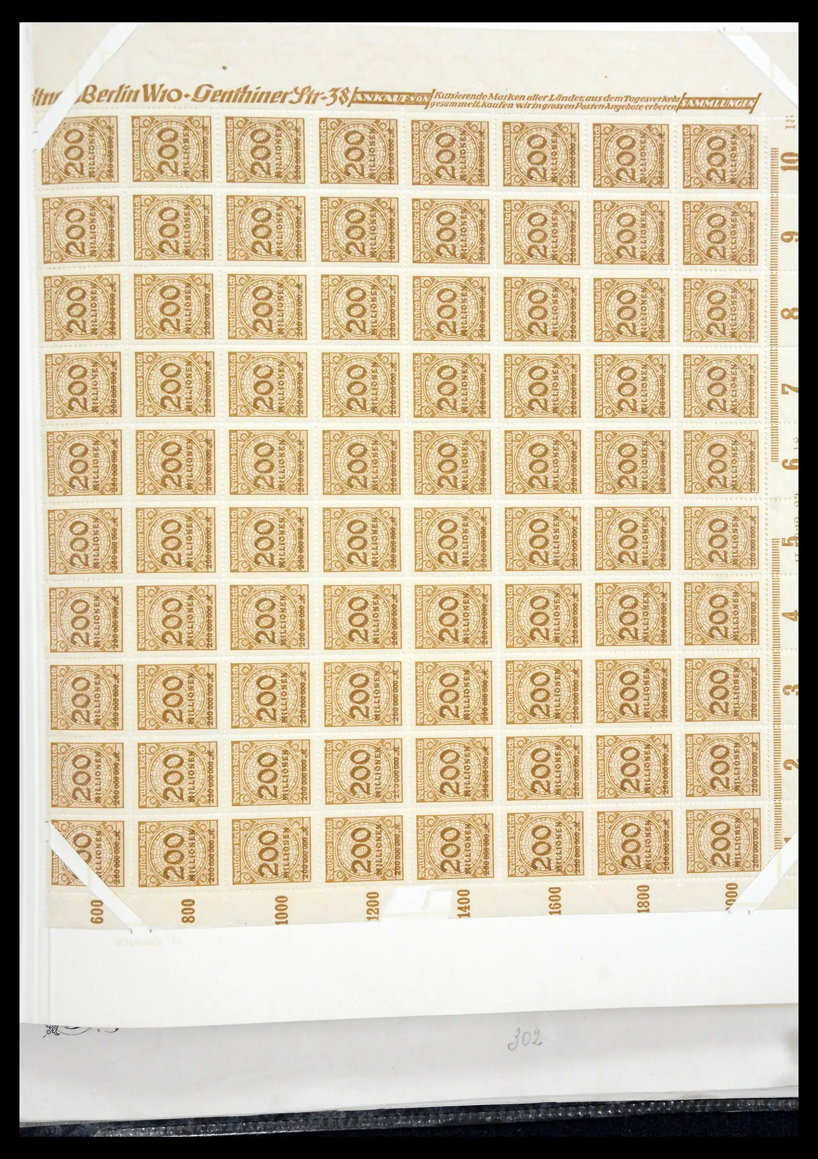 41271 0081 - Postzegelverzameling 41271 Duitsland vellen/veldelen 1922-1943.