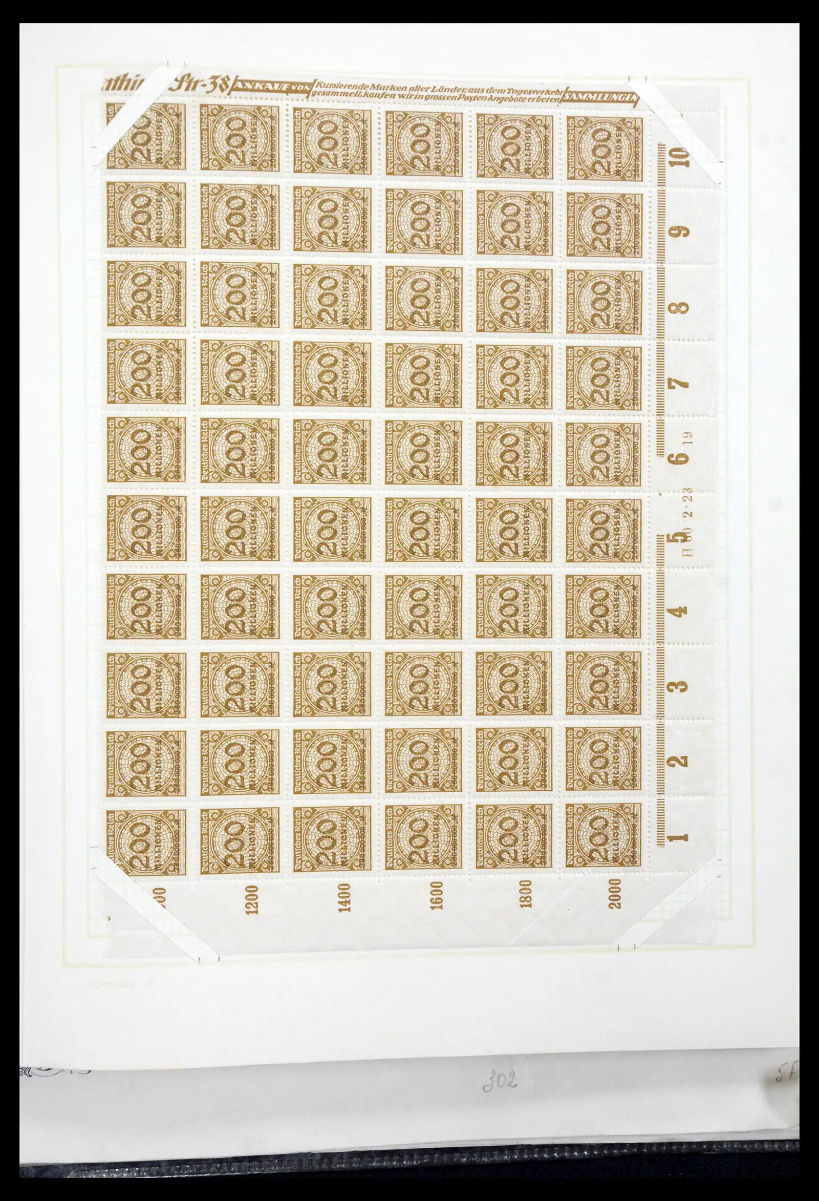 41271 0087 - Postzegelverzameling 41271 Duitsland vellen/veldelen 1922-1943.