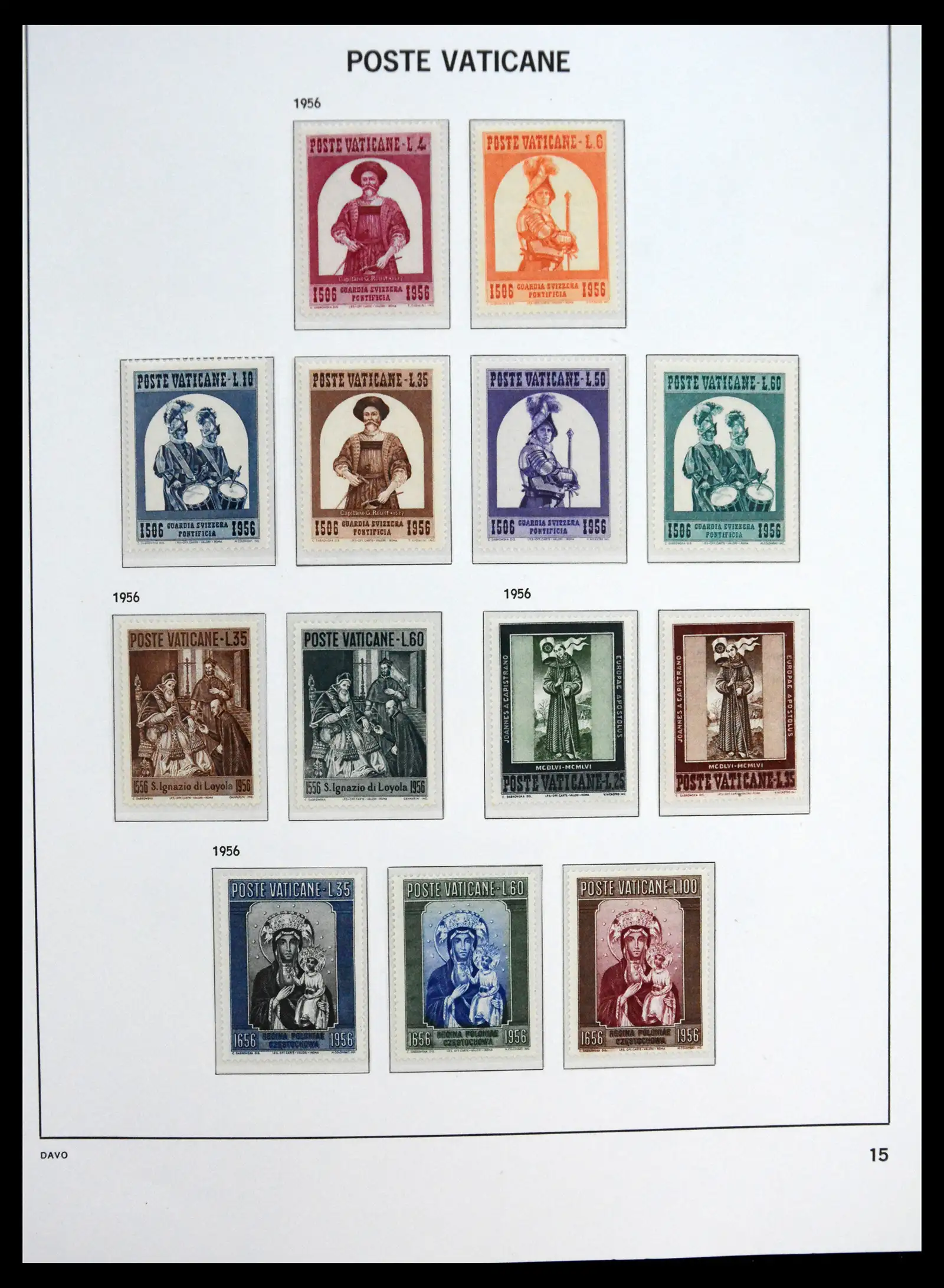 41273 0015 - Postzegelverzameling 41273 Vaticaan postfris 1929-2020.