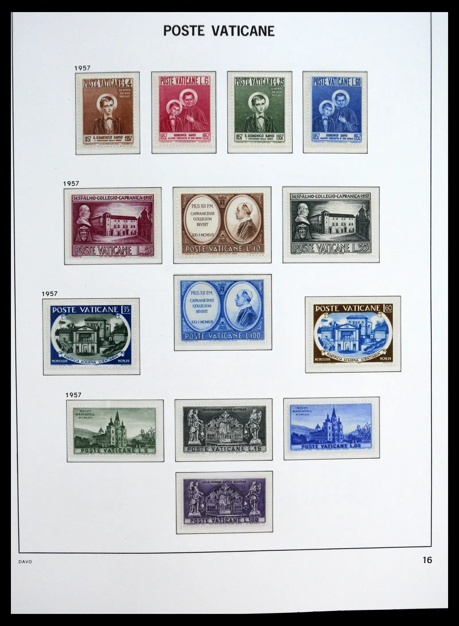 41273 0016 - Postzegelverzameling 41273 Vaticaan postfris 1929-2020.