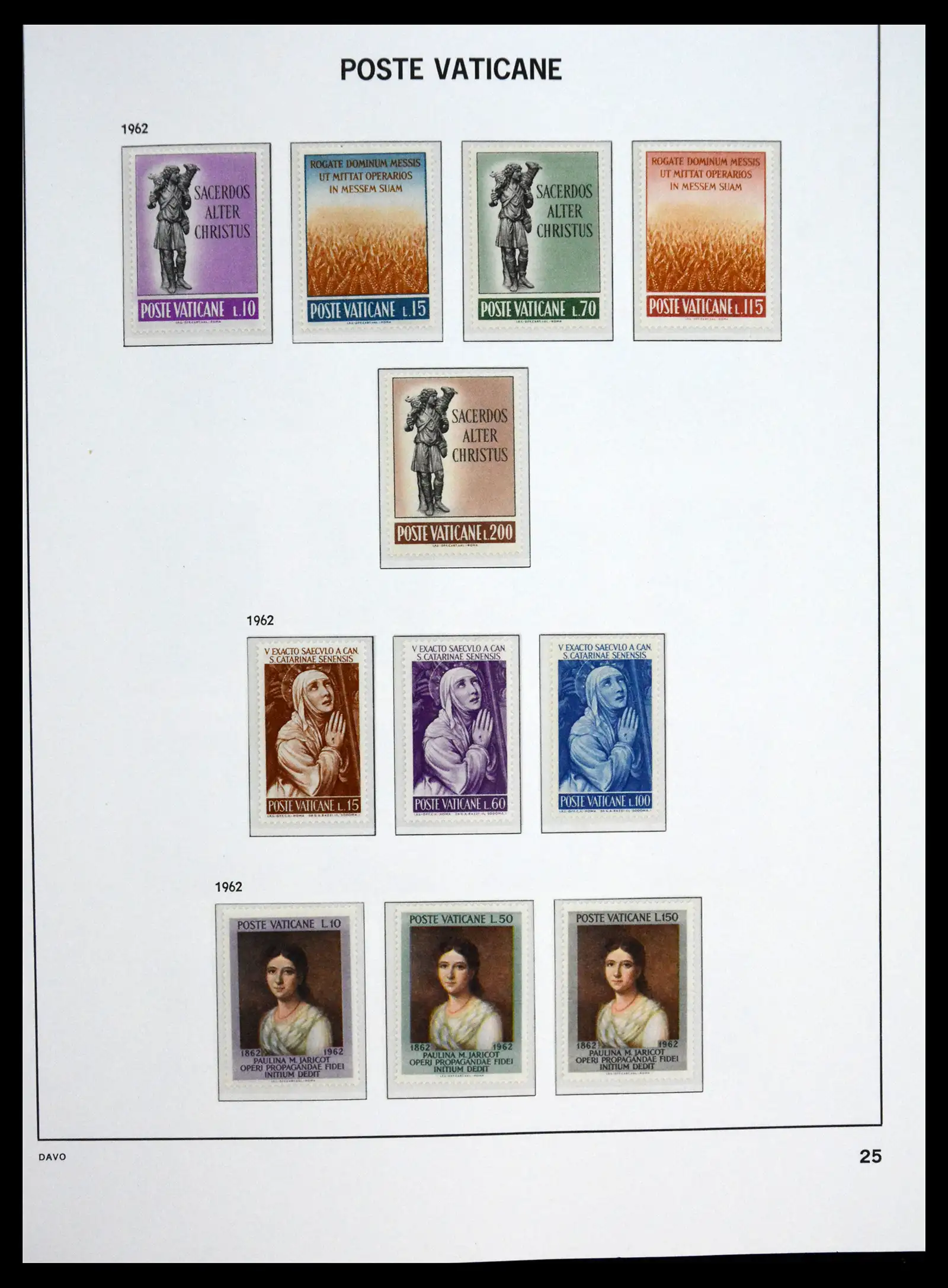 41273 0025 - Postzegelverzameling 41273 Vaticaan postfris 1929-2020.