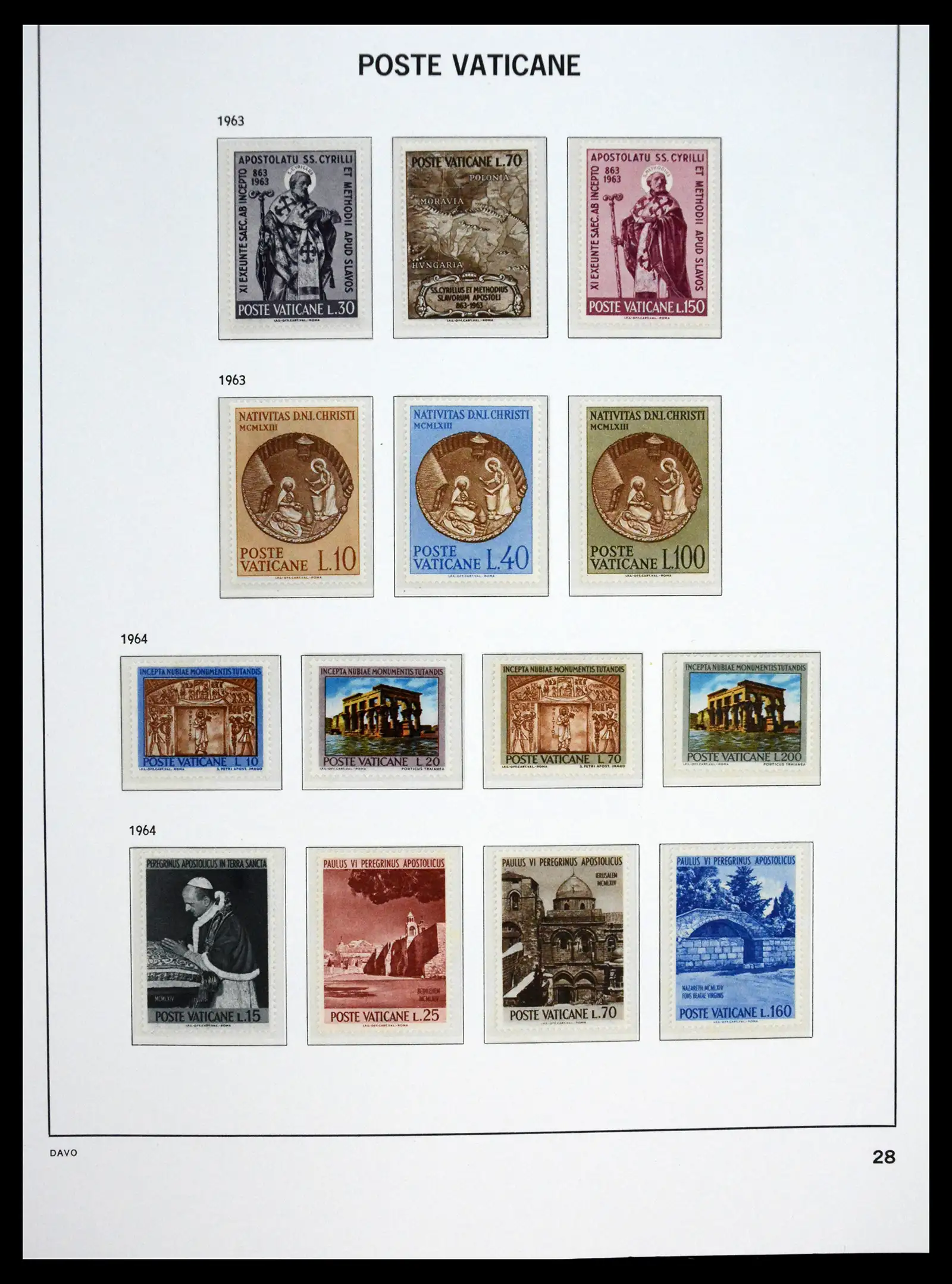 41273 0028 - Postzegelverzameling 41273 Vaticaan postfris 1929-2020.