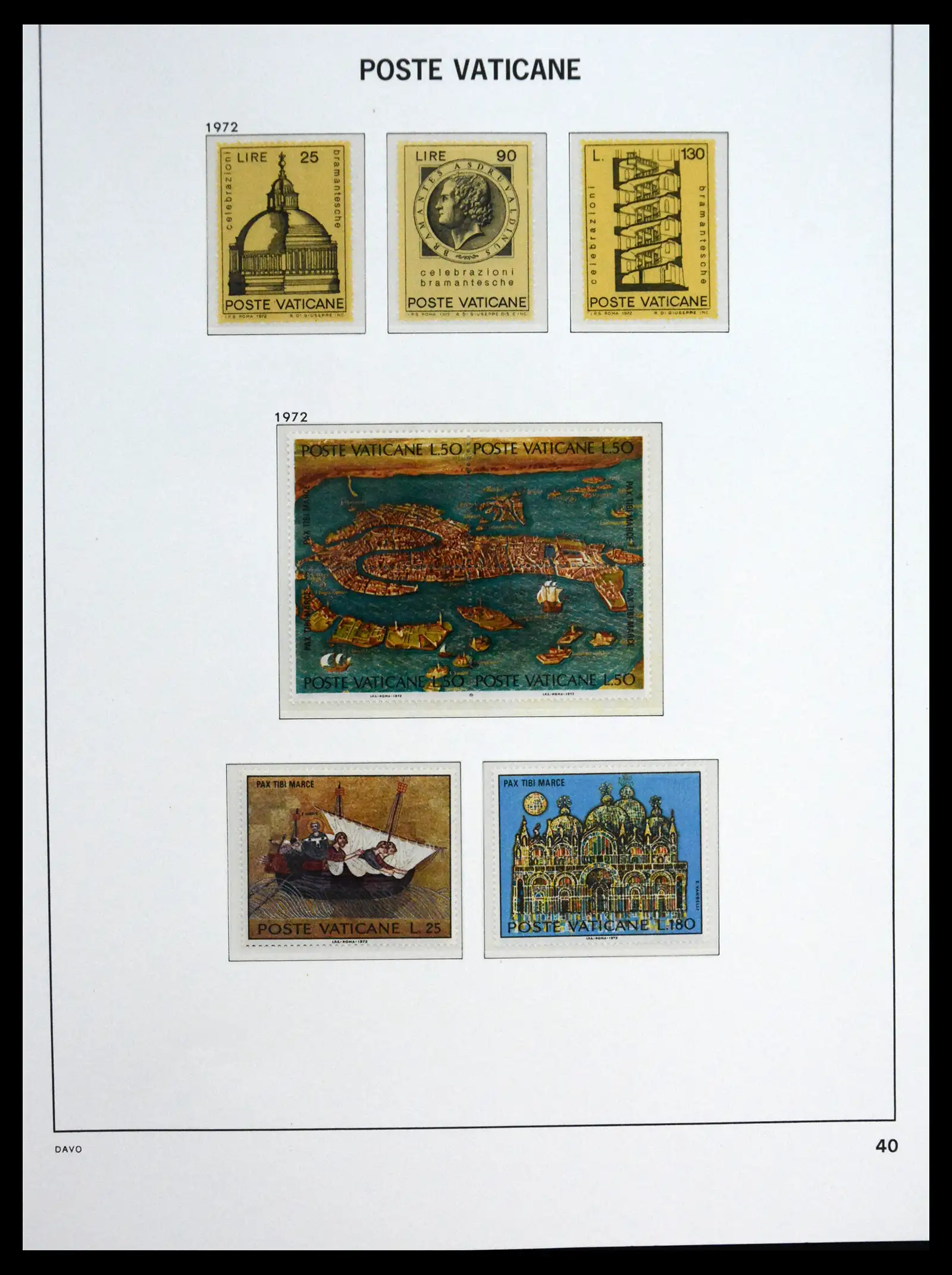 41273 0040 - Postzegelverzameling 41273 Vaticaan postfris 1929-2020.