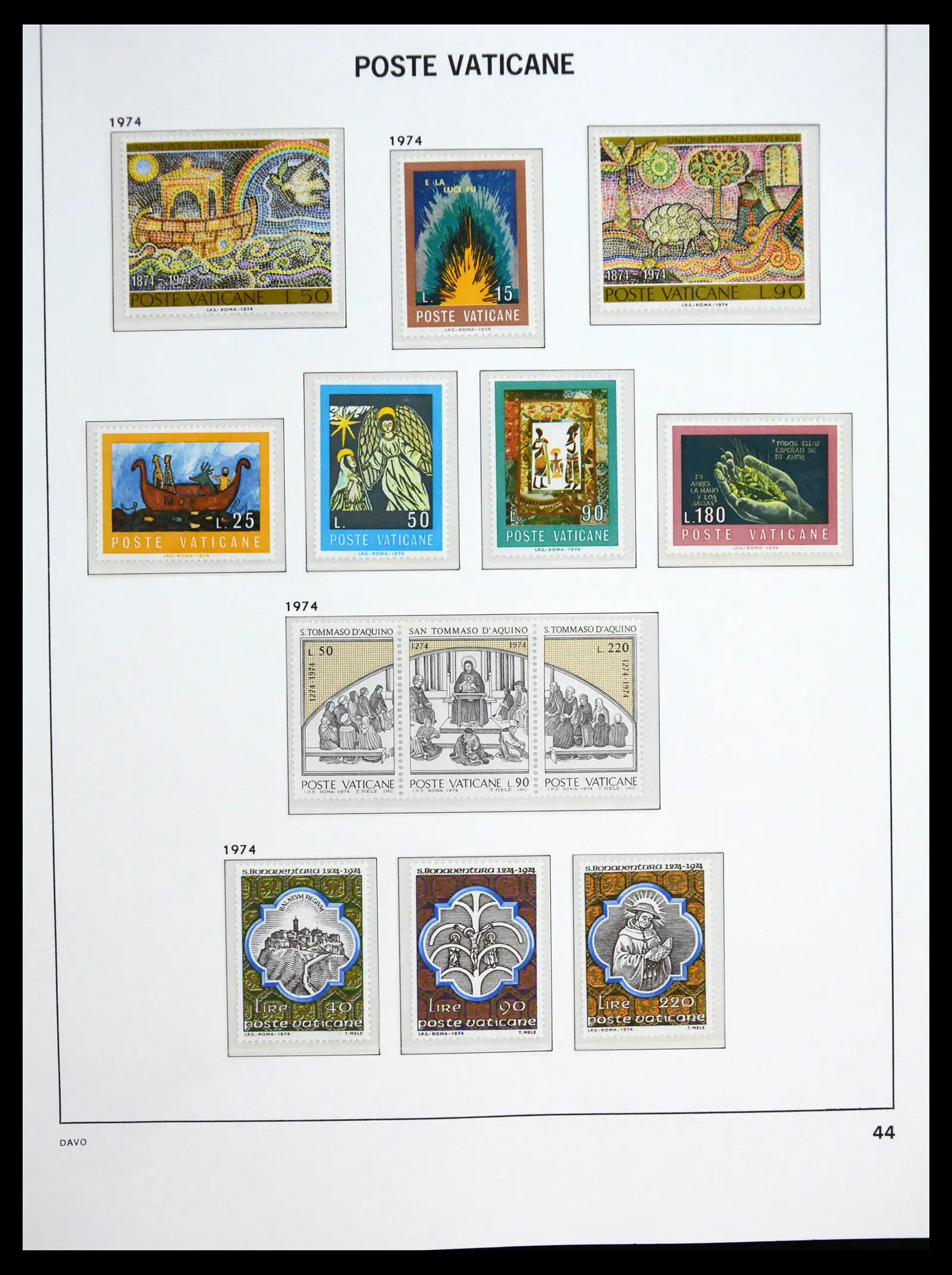 41273 0044 - Postzegelverzameling 41273 Vaticaan postfris 1929-2020.