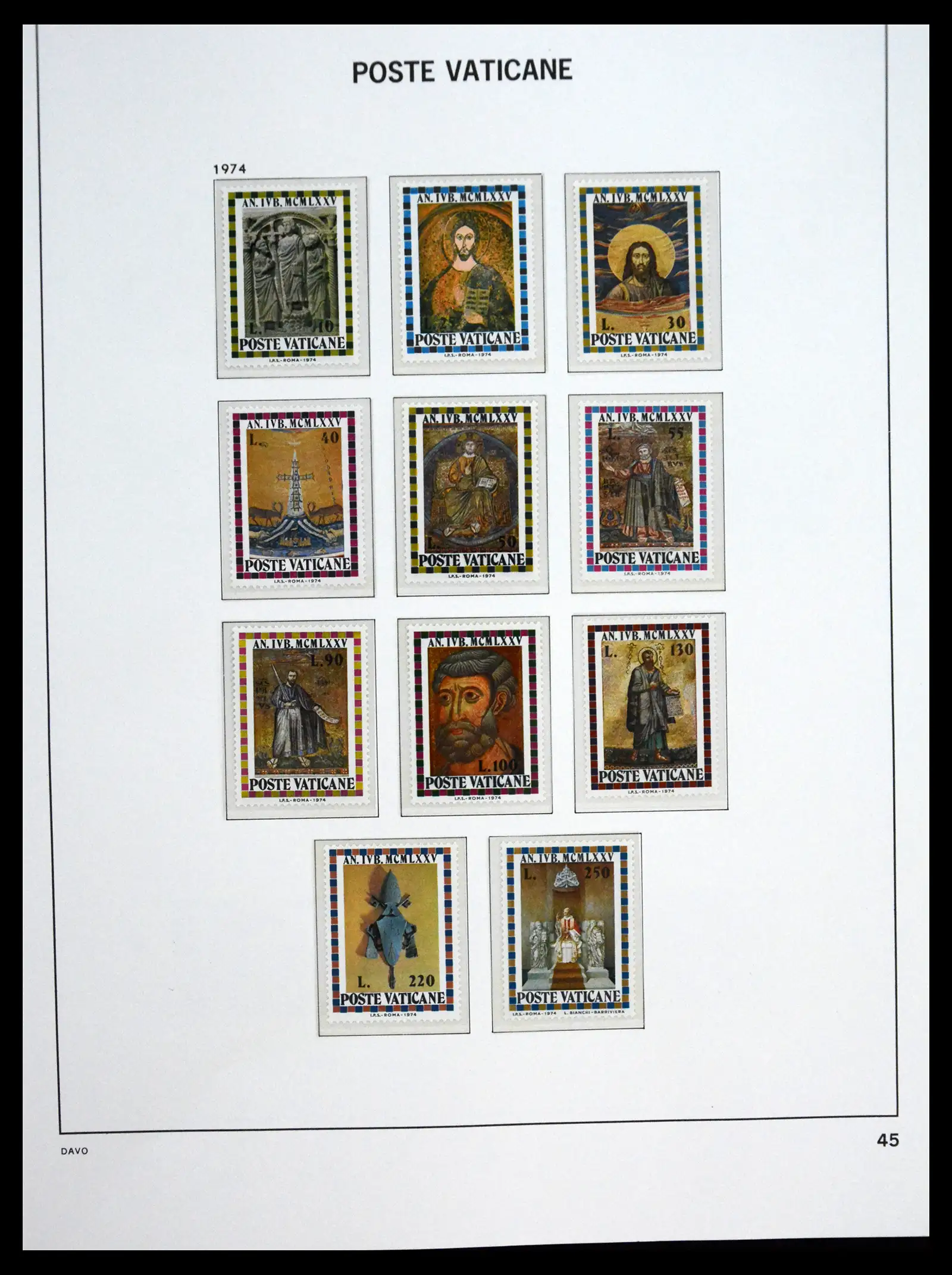 41273 0045 - Postzegelverzameling 41273 Vaticaan postfris 1929-2020.