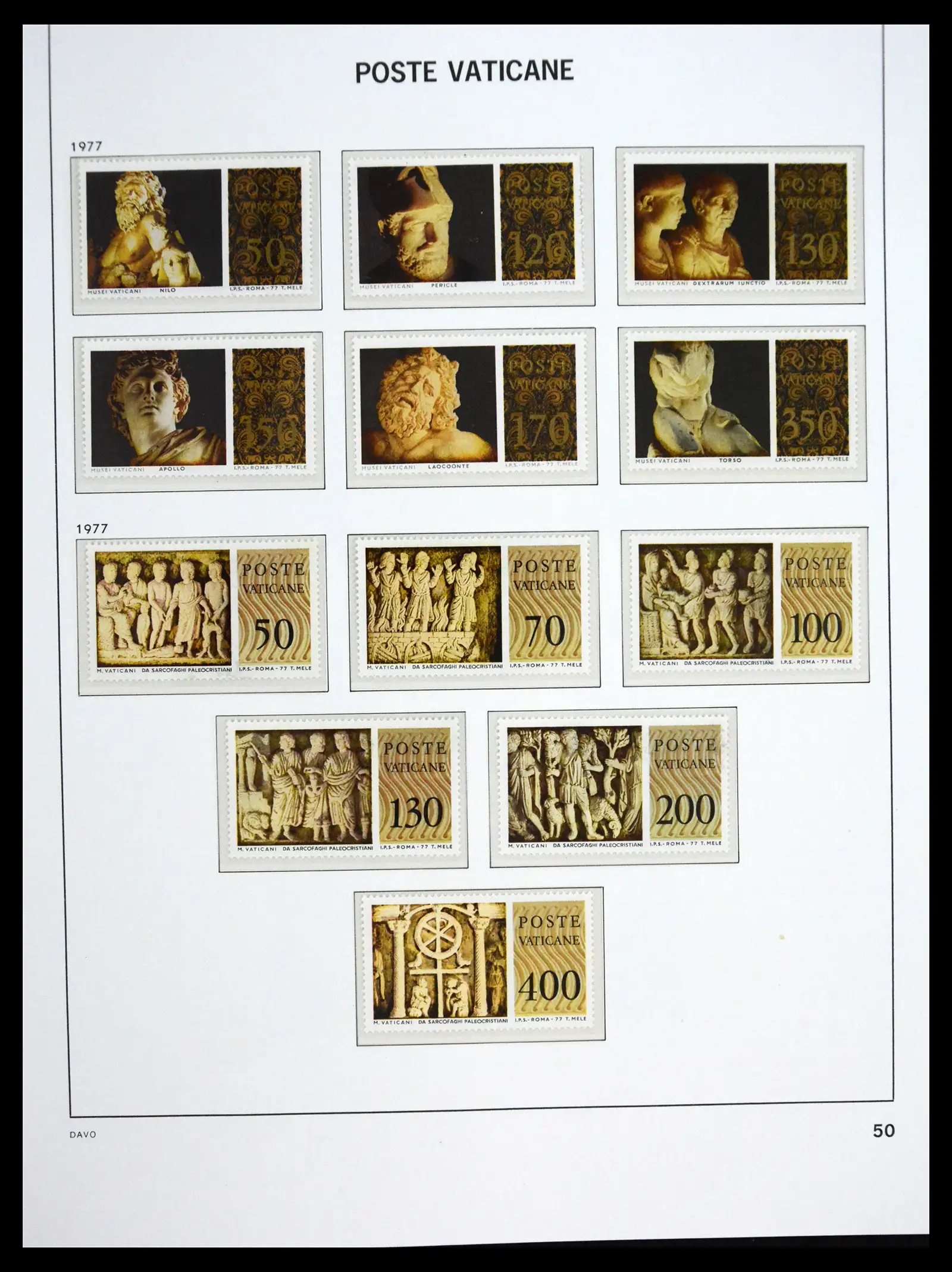 41273 0050 - Postzegelverzameling 41273 Vaticaan postfris 1929-2020.