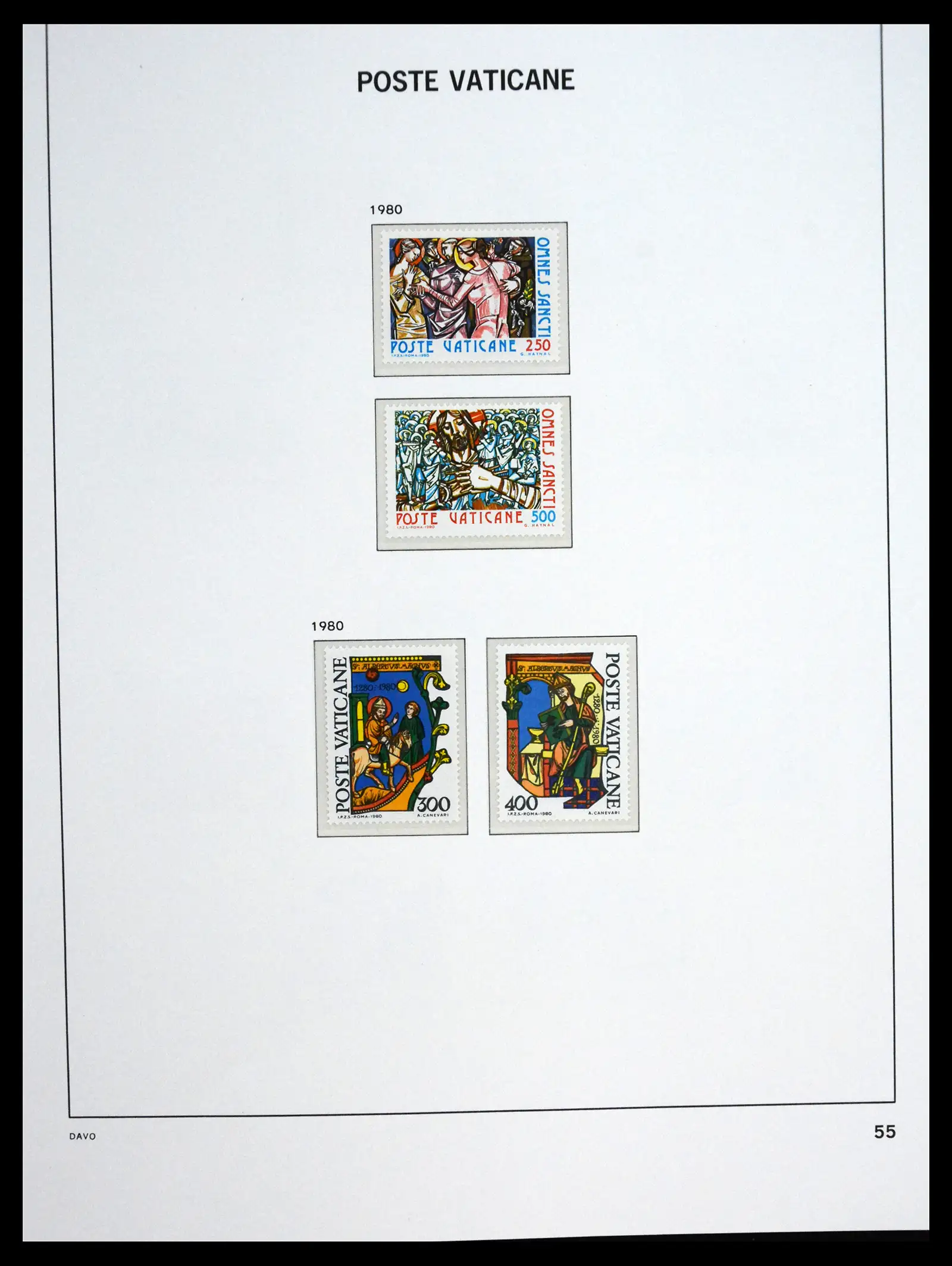 41273 0056 - Postzegelverzameling 41273 Vaticaan postfris 1929-2020.