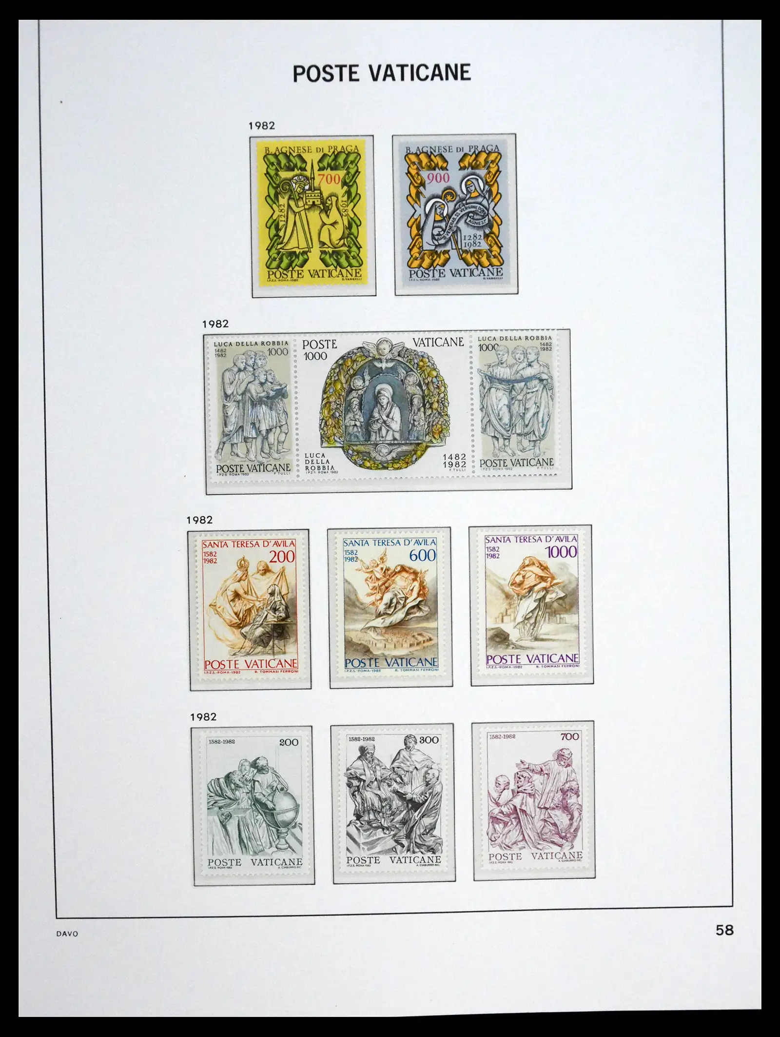 41273 0059 - Postzegelverzameling 41273 Vaticaan postfris 1929-2020.