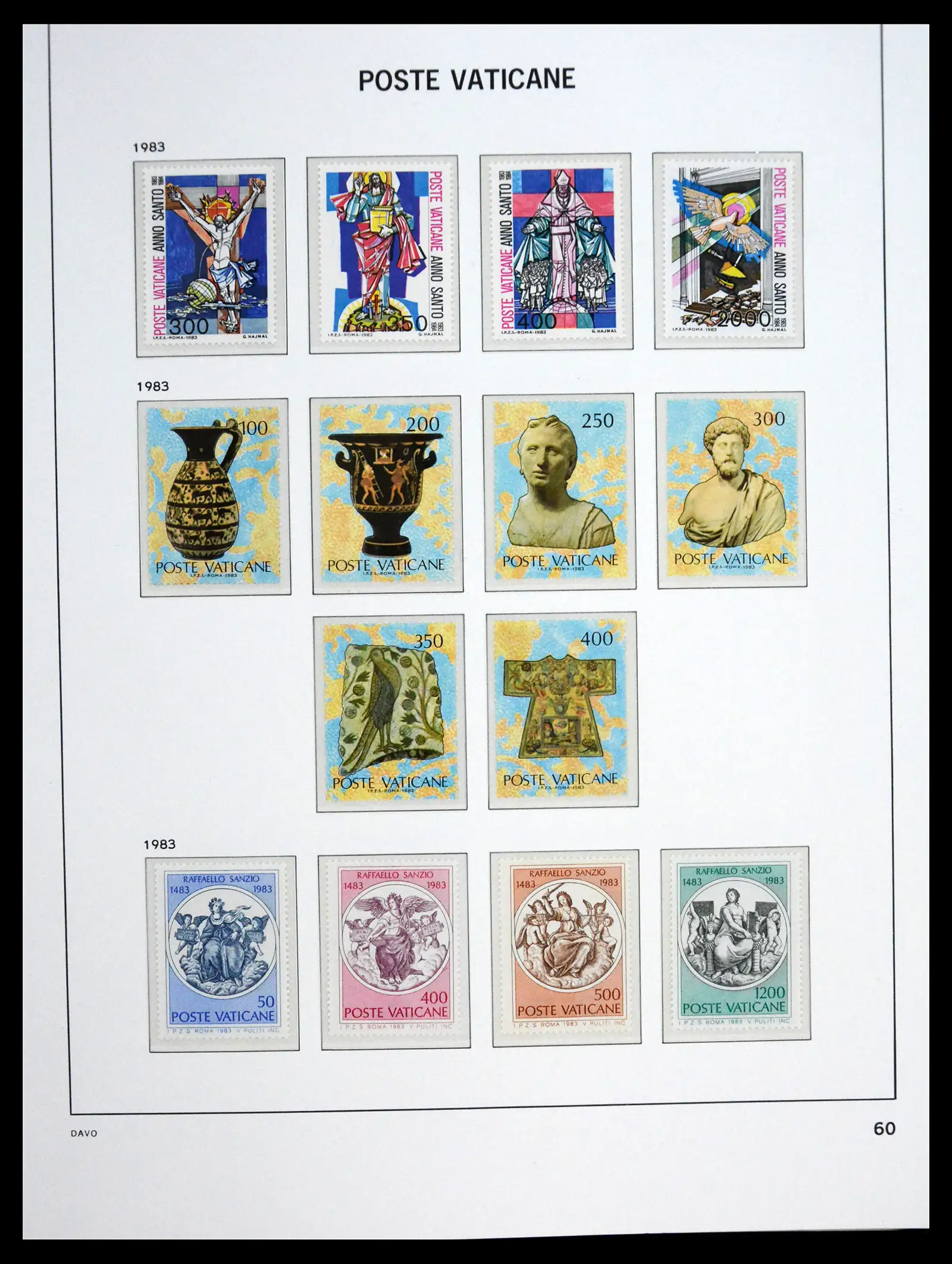 41273 0061 - Postzegelverzameling 41273 Vaticaan postfris 1929-2020.