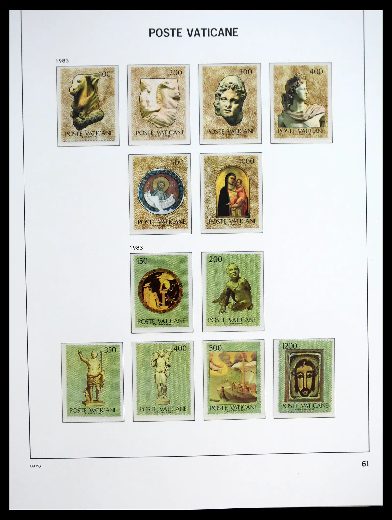 41273 0062 - Postzegelverzameling 41273 Vaticaan postfris 1929-2020.