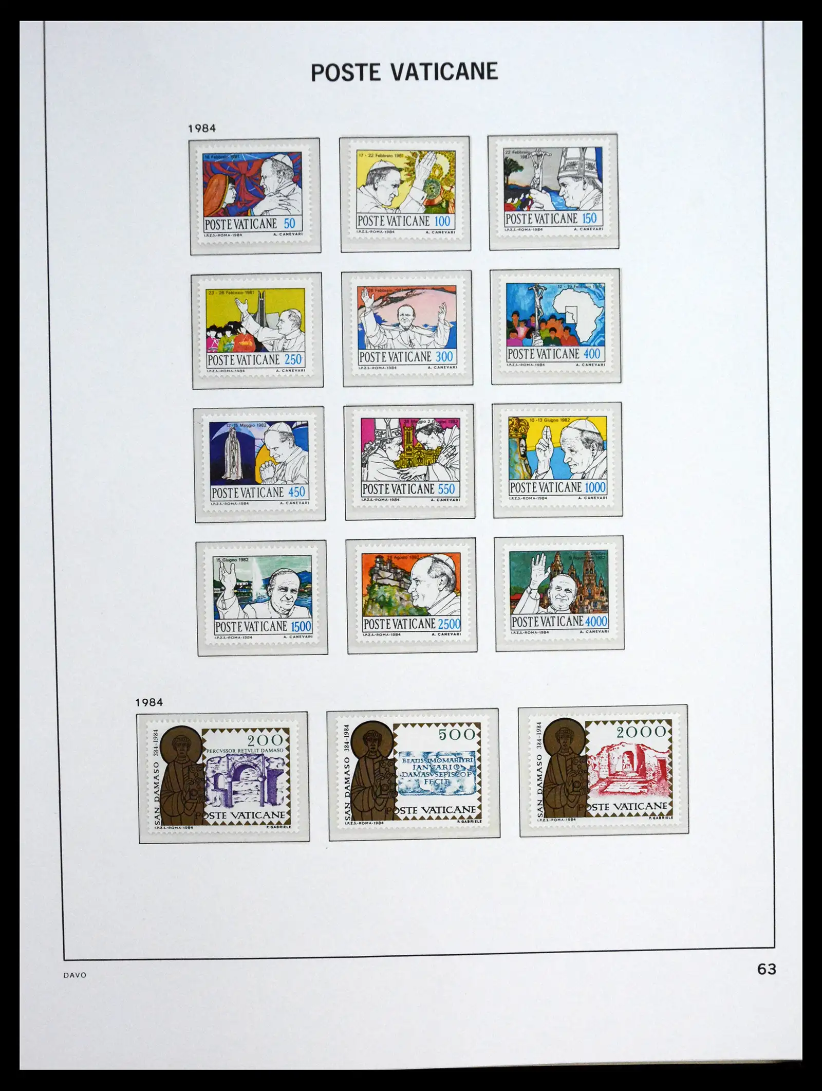 41273 0064 - Postzegelverzameling 41273 Vaticaan postfris 1929-2020.