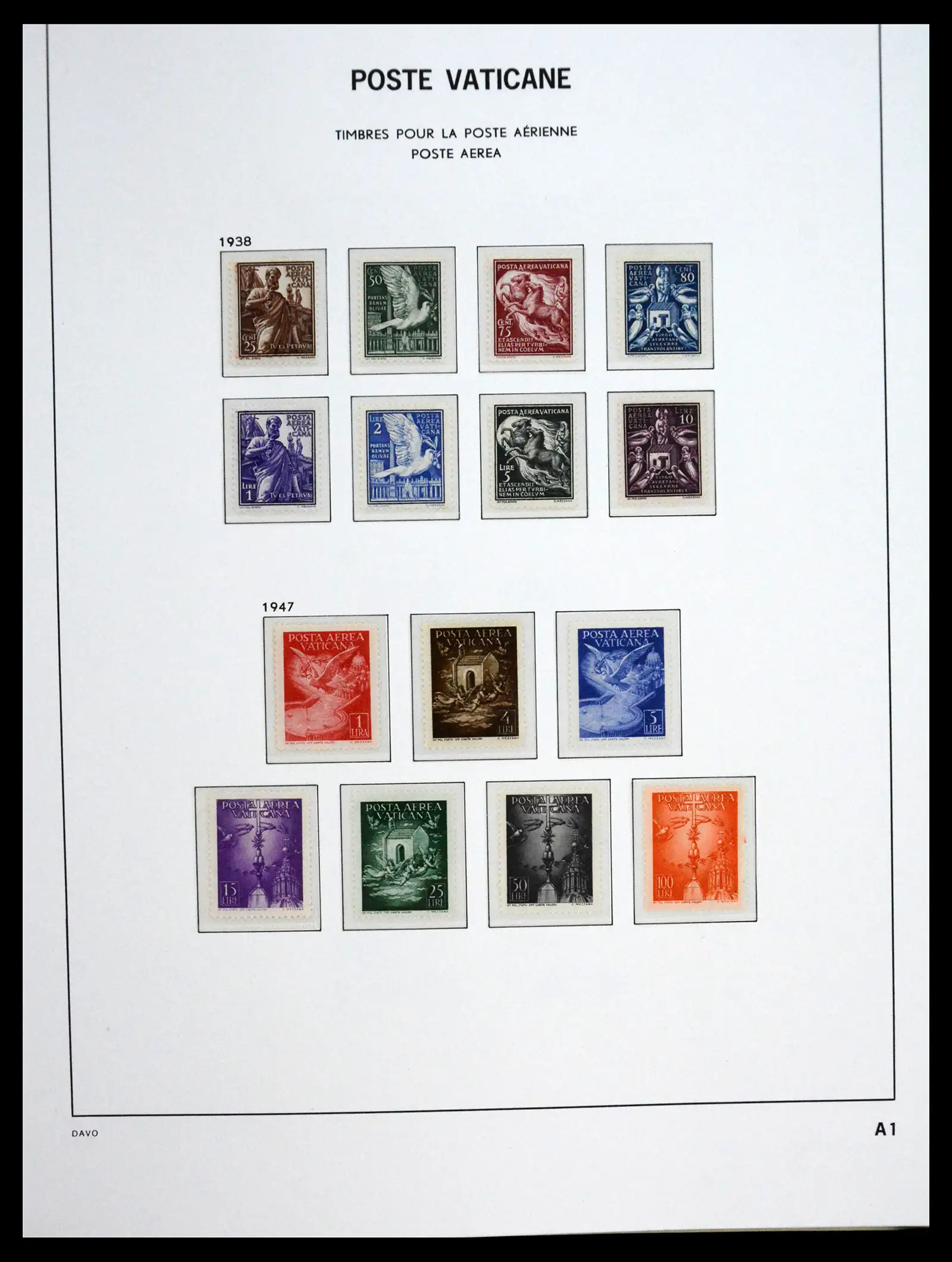 41273 0065 - Postzegelverzameling 41273 Vaticaan postfris 1929-2020.