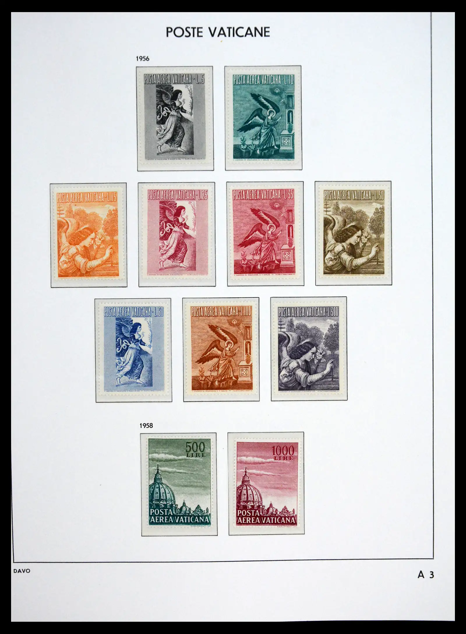 41273 0067 - Postzegelverzameling 41273 Vaticaan postfris 1929-2020.