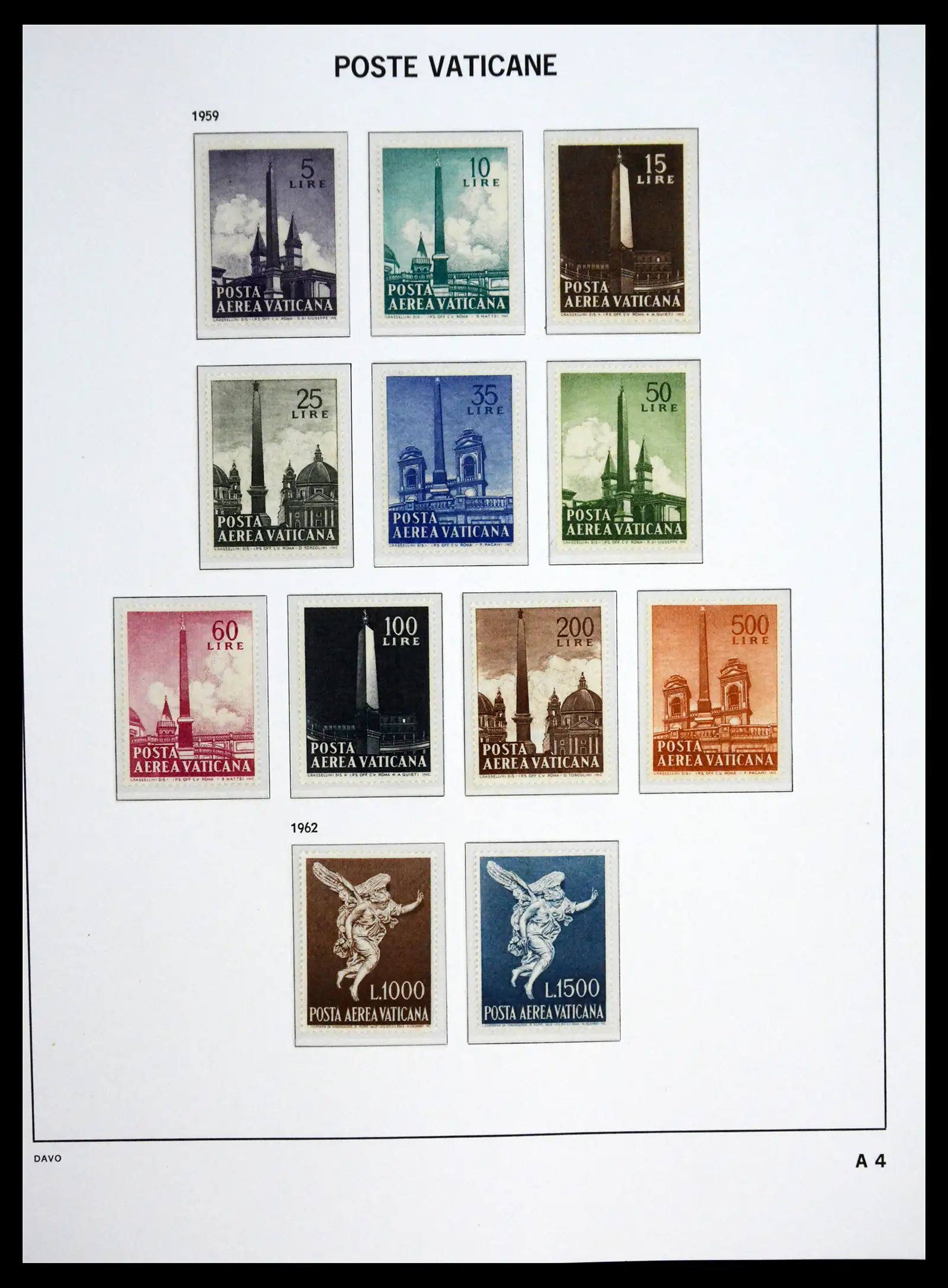 41273 0068 - Postzegelverzameling 41273 Vaticaan postfris 1929-2020.