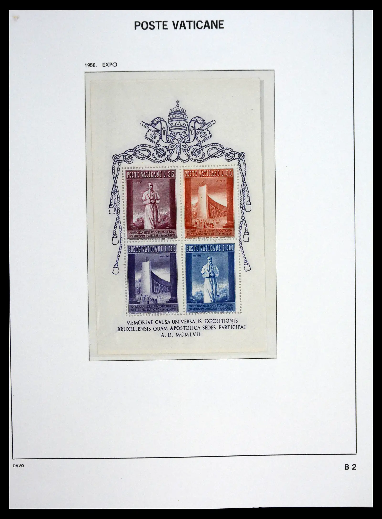 41273 0071 - Postzegelverzameling 41273 Vaticaan postfris 1929-2020.