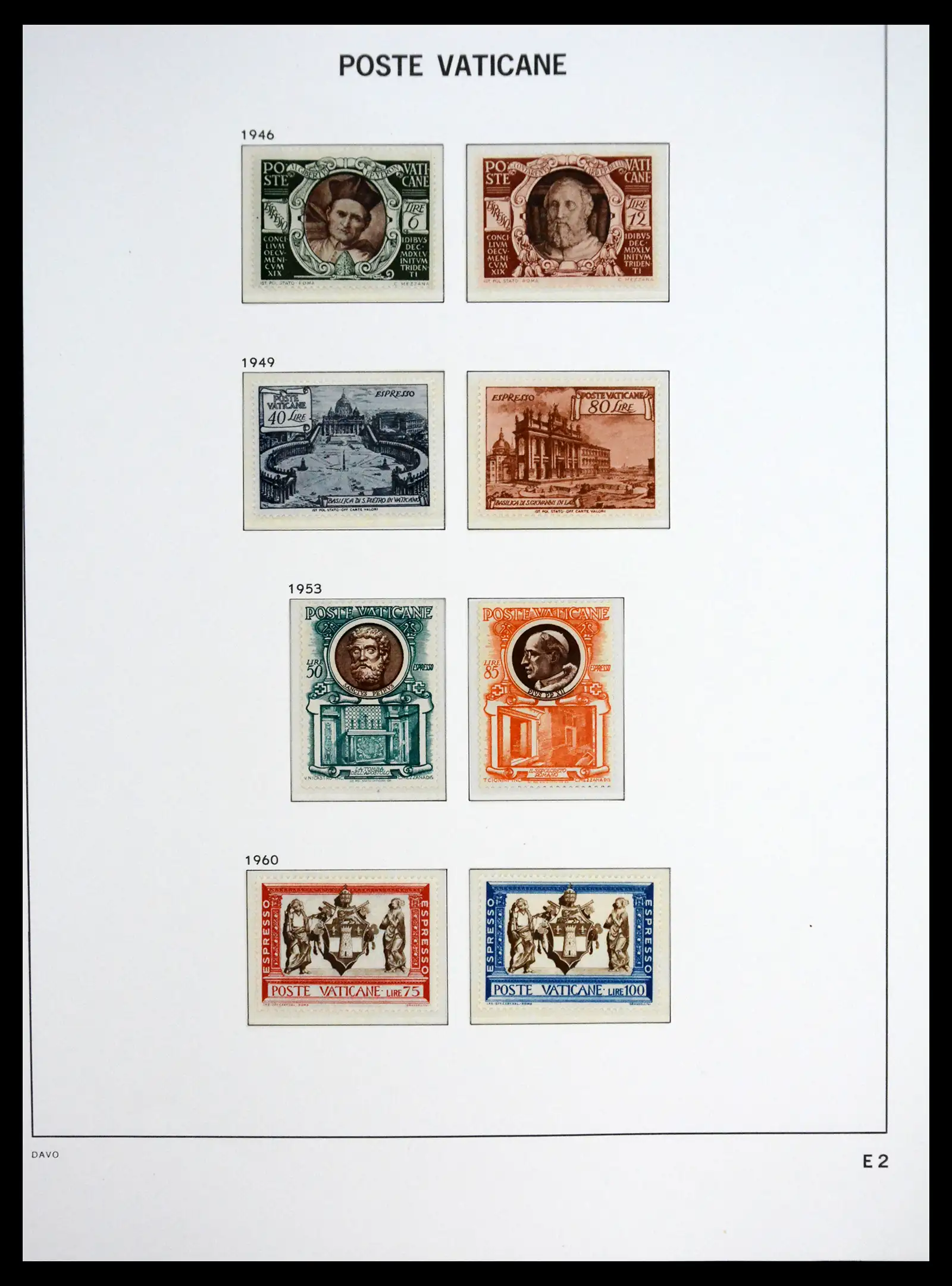 41273 0073 - Postzegelverzameling 41273 Vaticaan postfris 1929-2020.