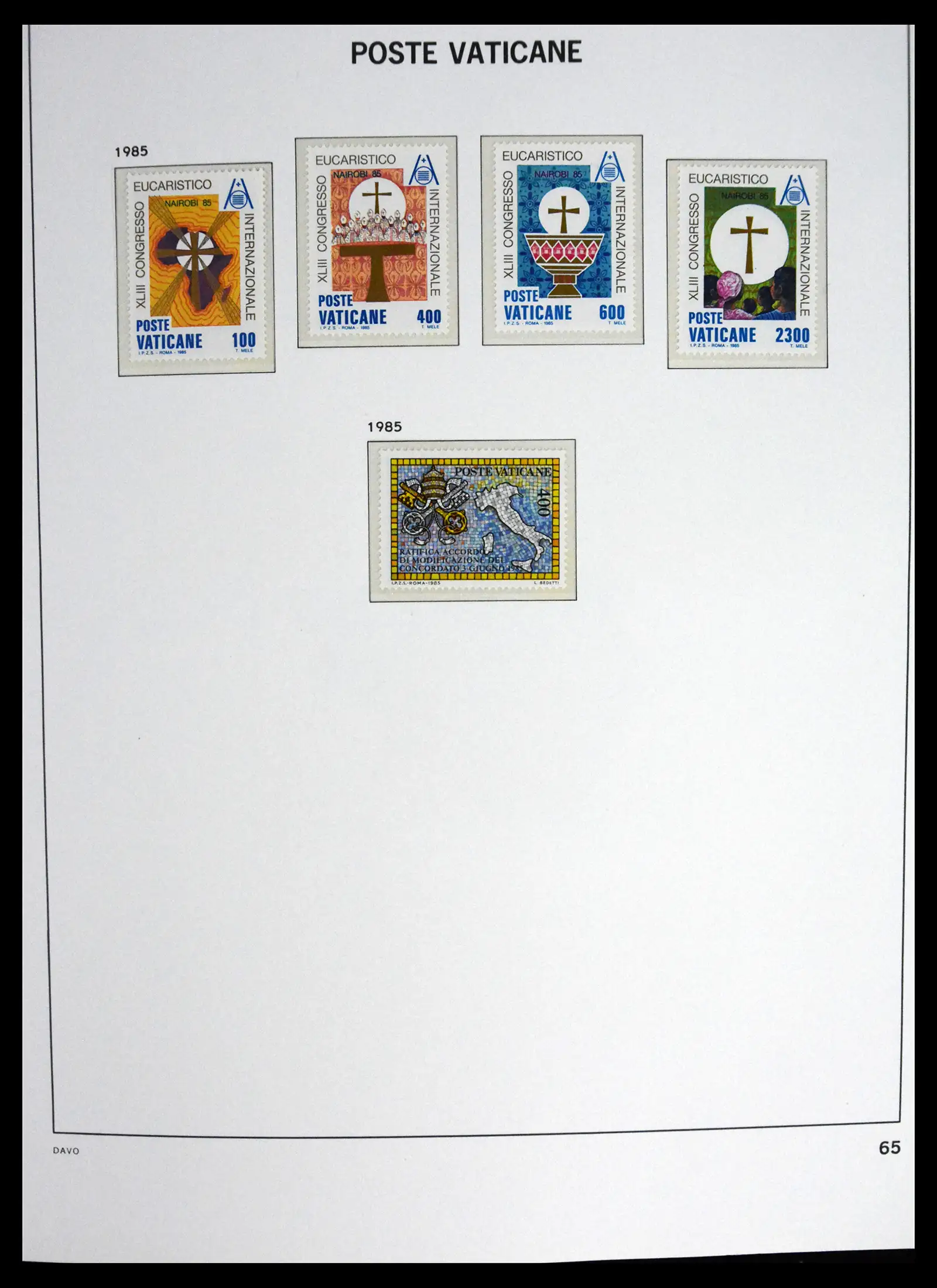 41273 0079 - Postzegelverzameling 41273 Vaticaan postfris 1929-2020.