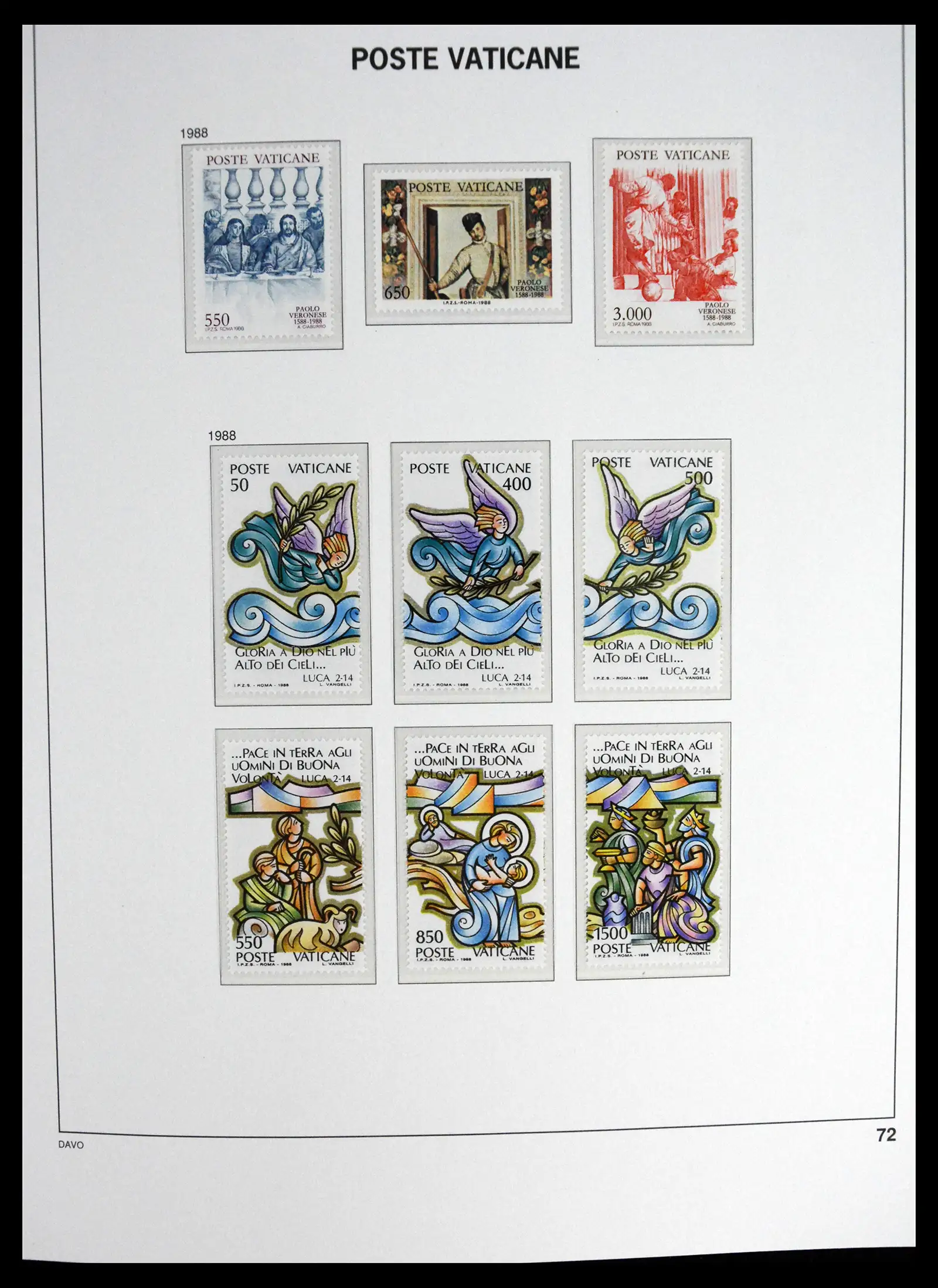 41273 0086 - Postzegelverzameling 41273 Vaticaan postfris 1929-2020.