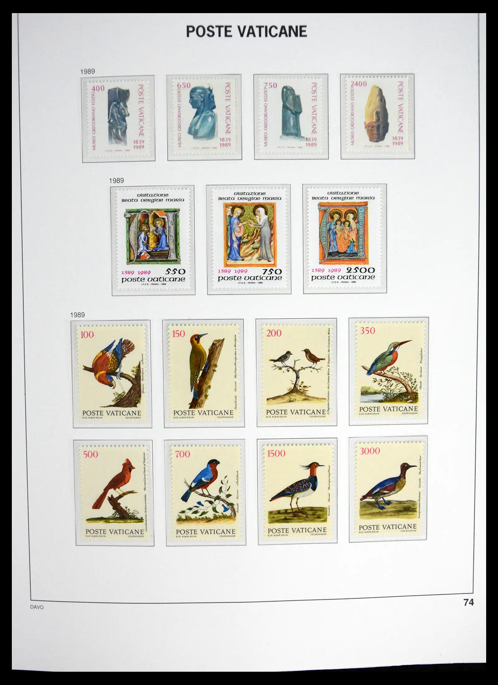 41273 0088 - Postzegelverzameling 41273 Vaticaan postfris 1929-2020.