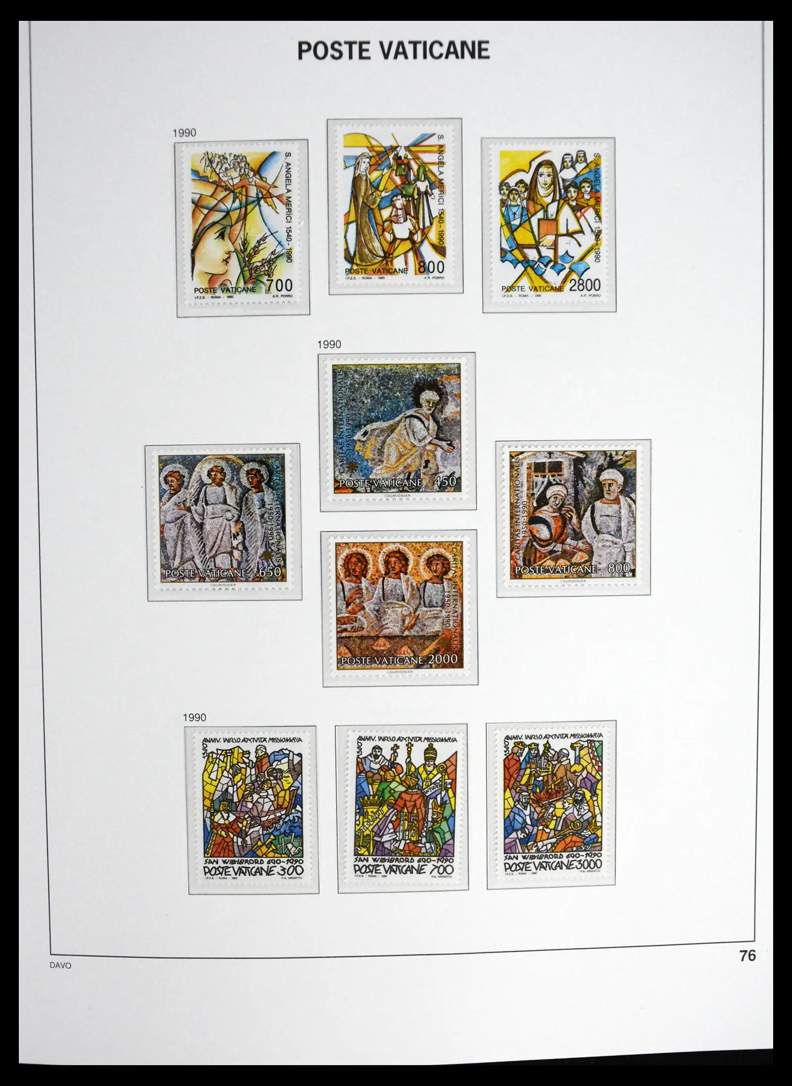 41273 0090 - Postzegelverzameling 41273 Vaticaan postfris 1929-2020.