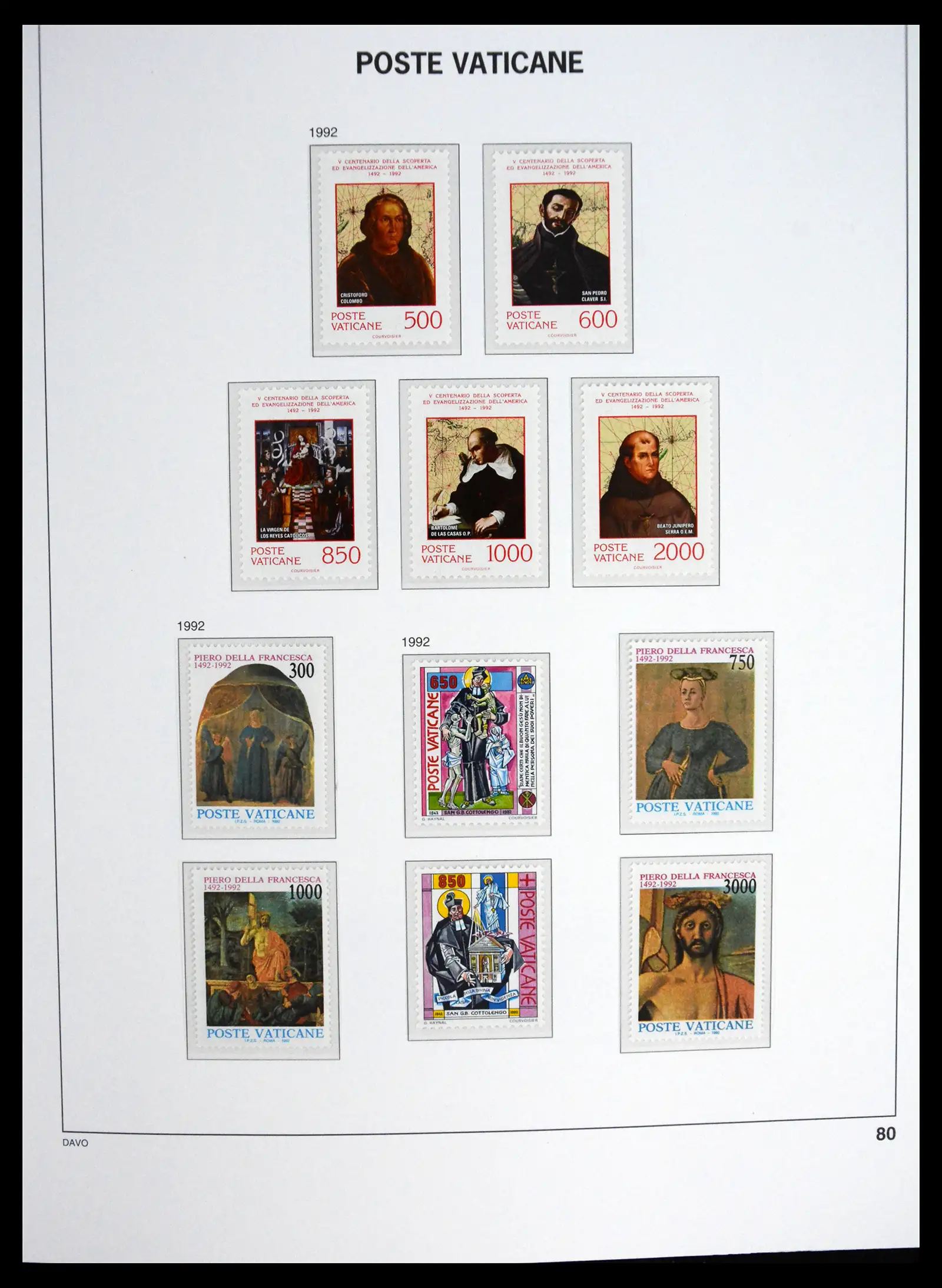 41273 0094 - Postzegelverzameling 41273 Vaticaan postfris 1929-2020.