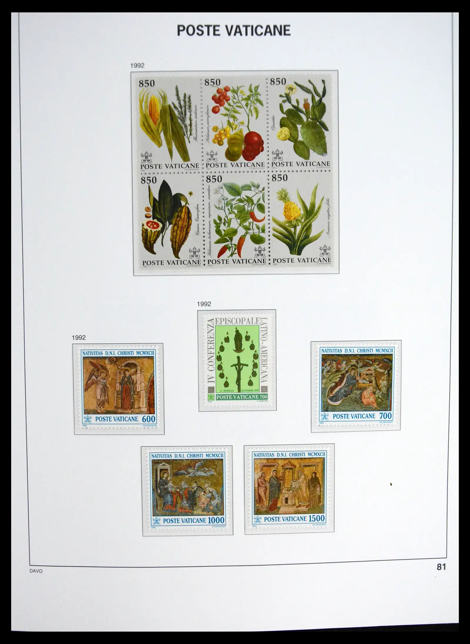 41273 0095 - Postzegelverzameling 41273 Vaticaan postfris 1929-2020.