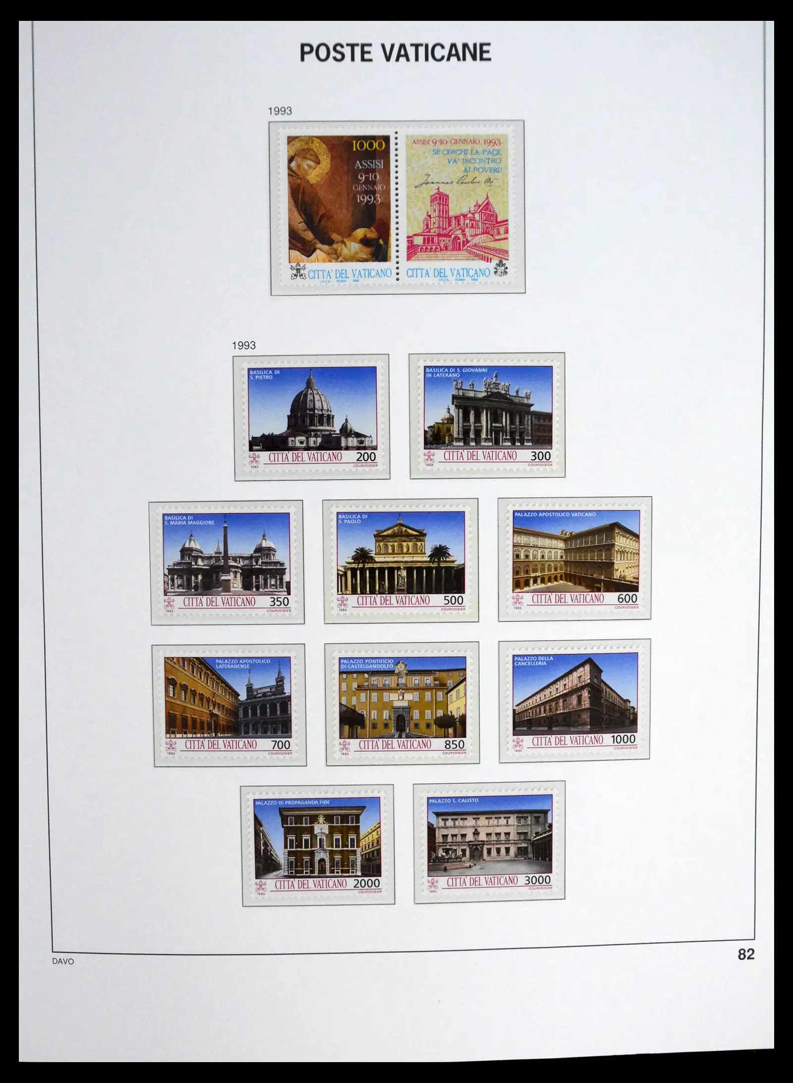 41273 0096 - Postzegelverzameling 41273 Vaticaan postfris 1929-2020.