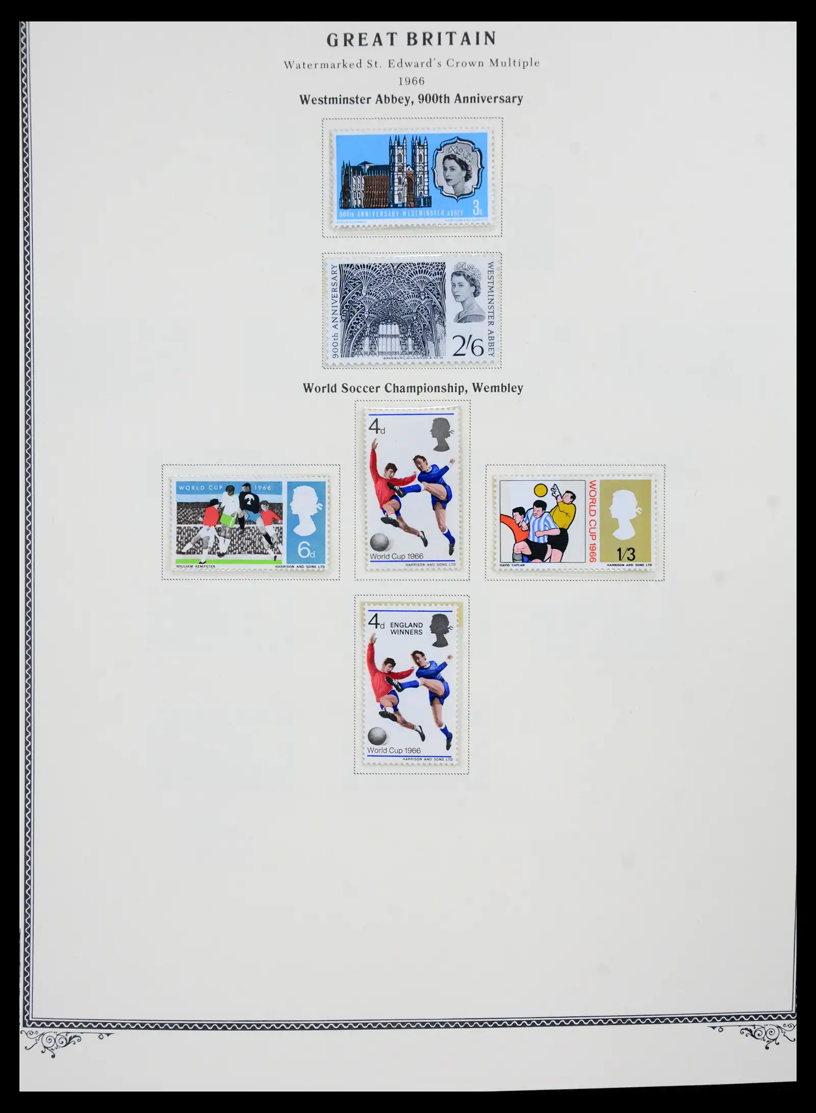 41280 0044 - Postzegelverzameling 41280 Engeland 1840-1987.