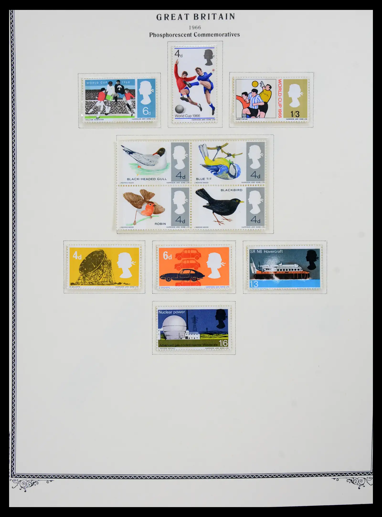 41280 0047 - Postzegelverzameling 41280 Engeland 1840-1987.