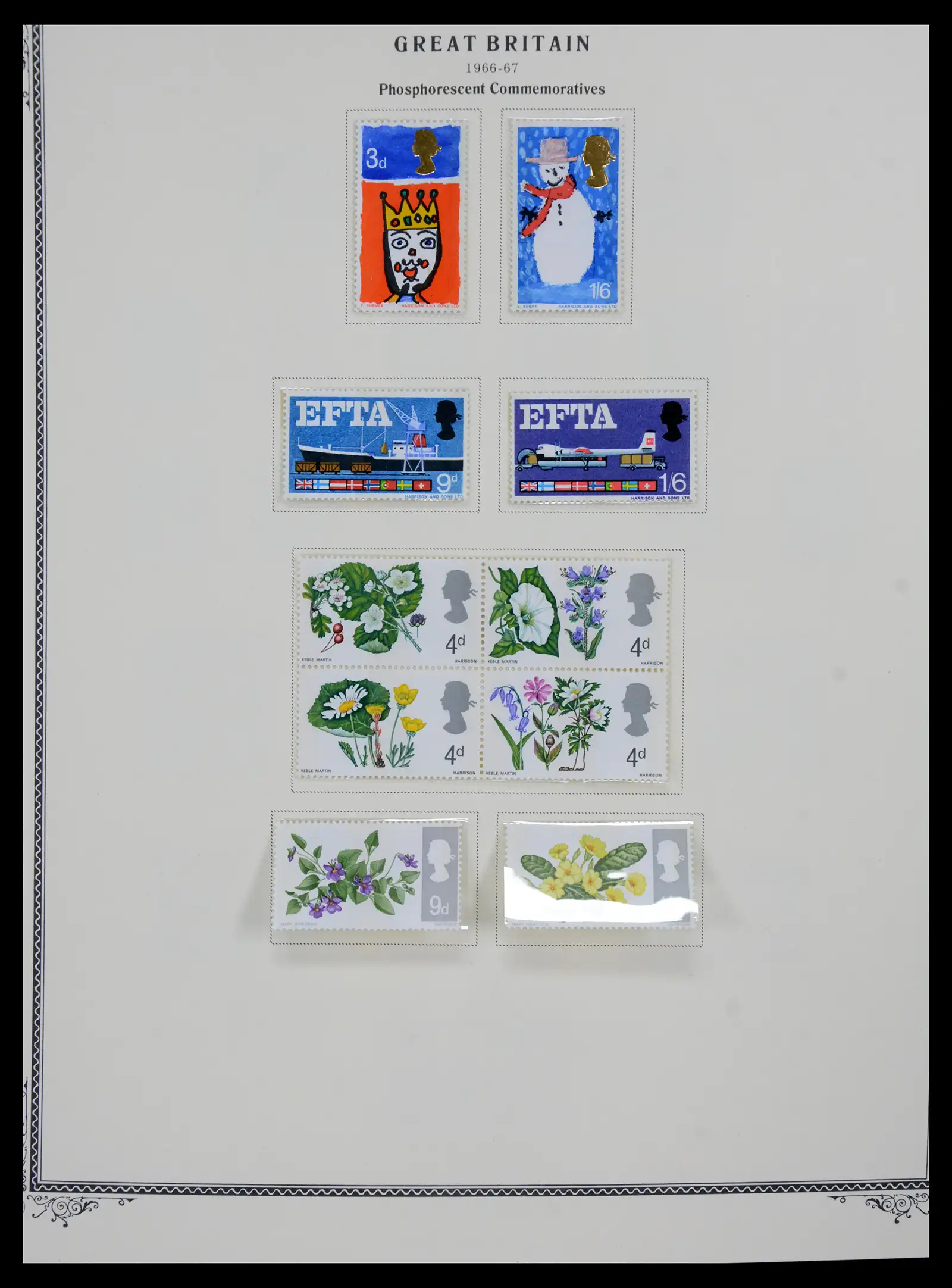 41280 0050 - Postzegelverzameling 41280 Engeland 1840-1987.