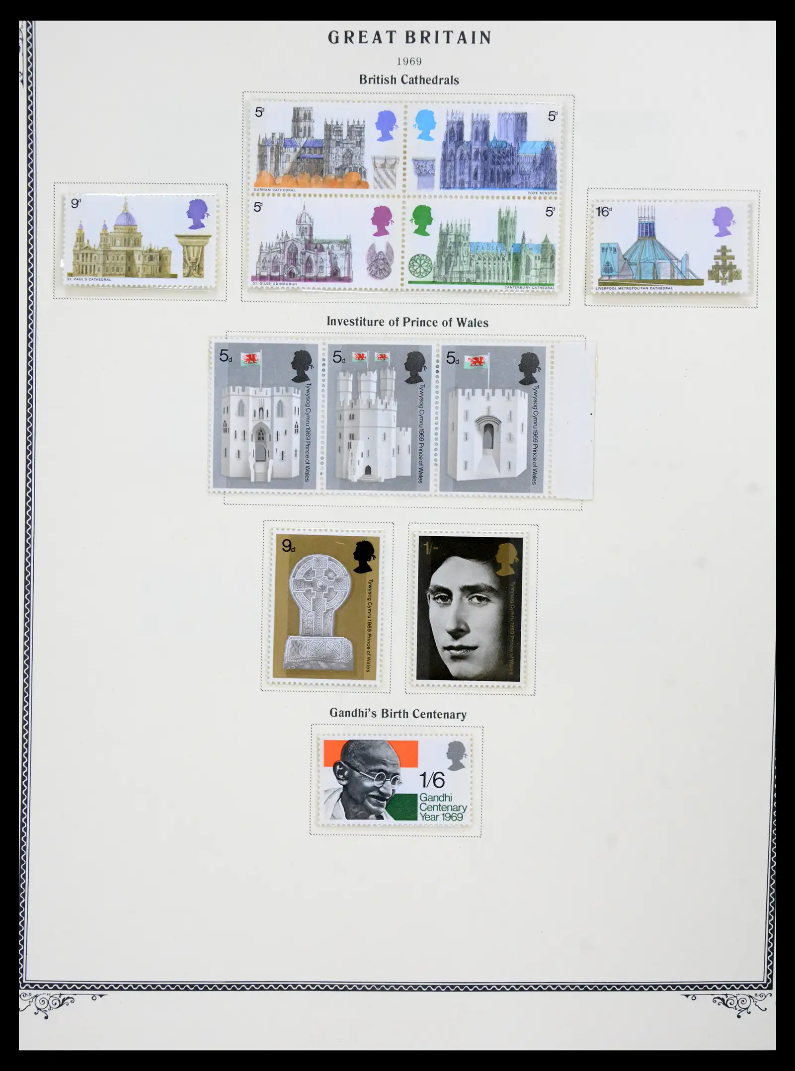 41280 0056 - Postzegelverzameling 41280 Engeland 1840-1987.