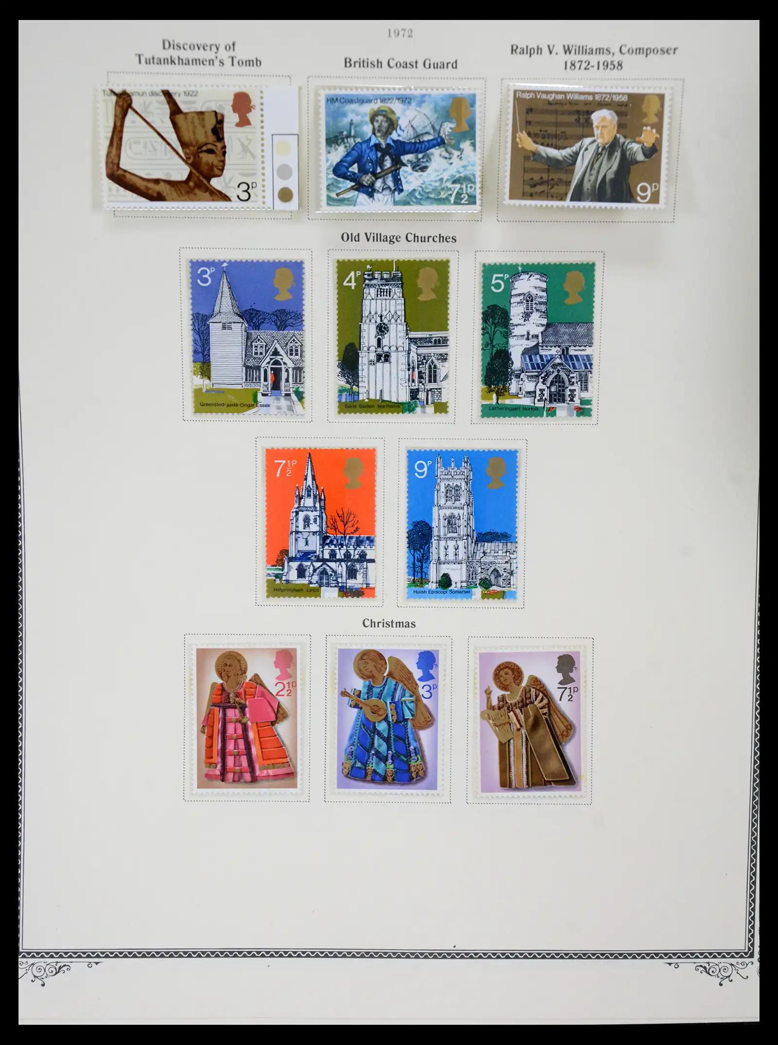 41280 0063 - Postzegelverzameling 41280 Engeland 1840-1987.