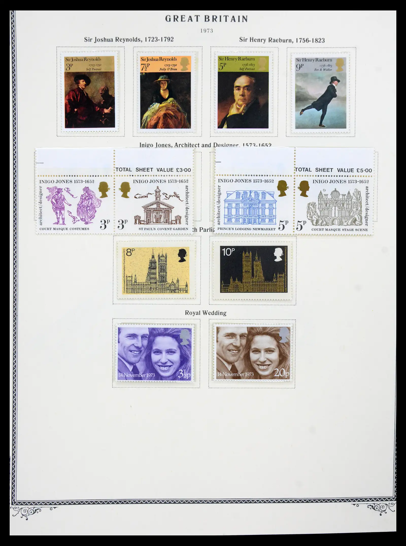 41280 0066 - Postzegelverzameling 41280 Engeland 1840-1987.