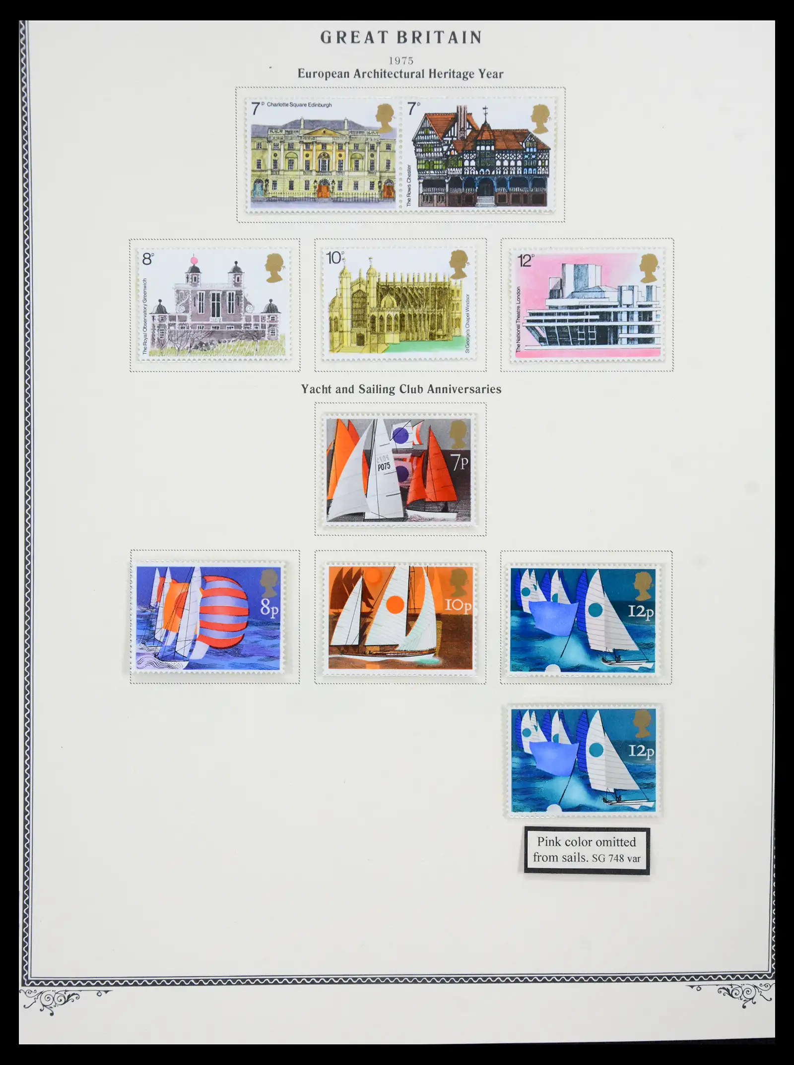 41280 0072 - Postzegelverzameling 41280 Engeland 1840-1987.