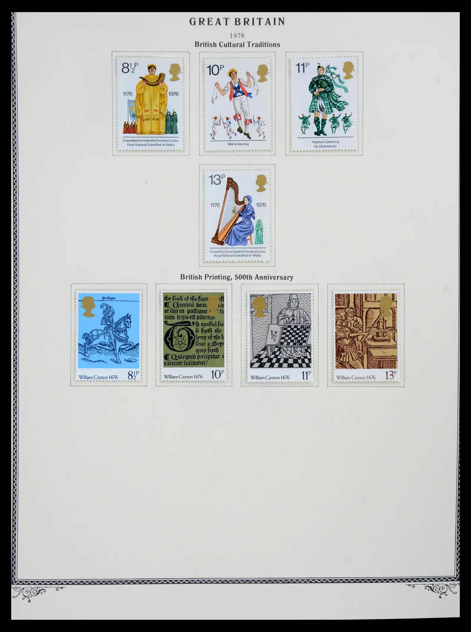 41280 0077 - Postzegelverzameling 41280 Engeland 1840-1987.