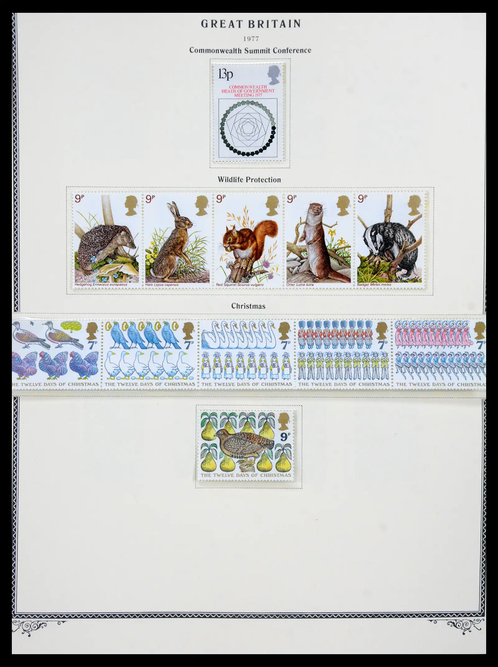 41280 0080 - Postzegelverzameling 41280 Engeland 1840-1987.