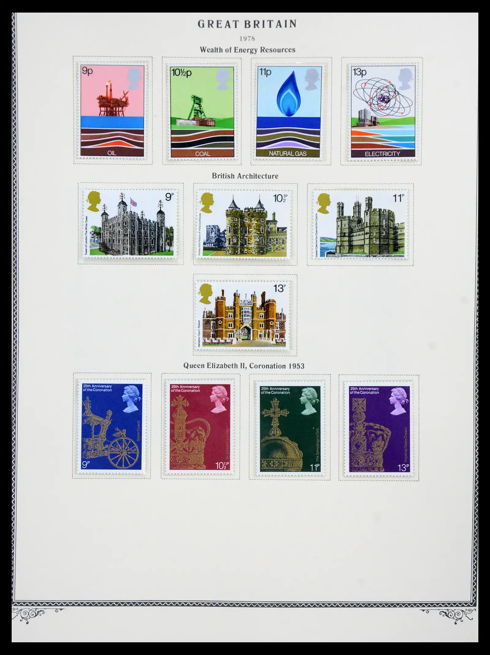 41280 0081 - Postzegelverzameling 41280 Engeland 1840-1987.