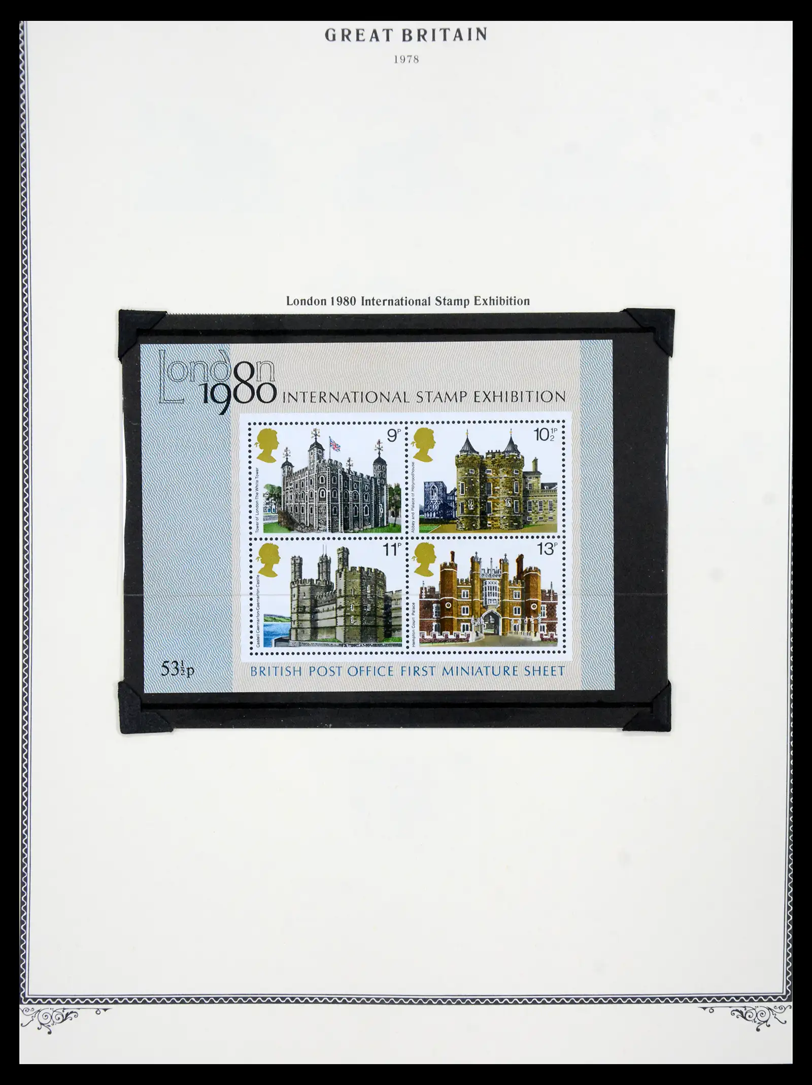 41280 0082 - Postzegelverzameling 41280 Engeland 1840-1987.