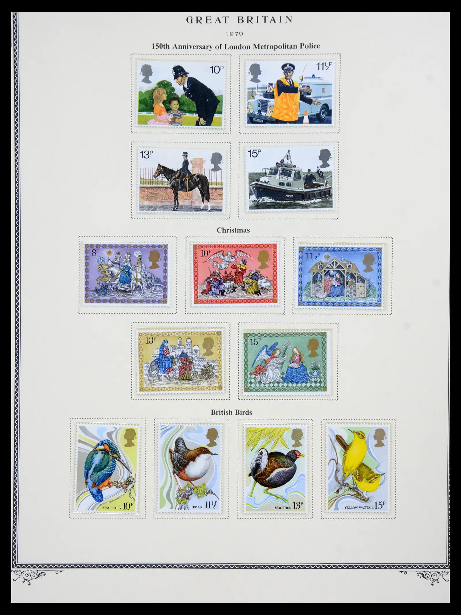 41280 0086 - Postzegelverzameling 41280 Engeland 1840-1987.