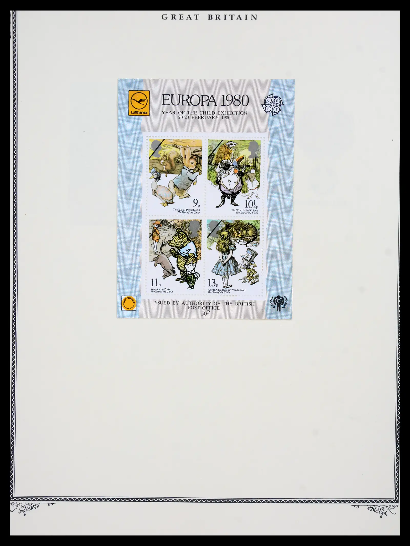 41280 0088 - Postzegelverzameling 41280 Engeland 1840-1987.