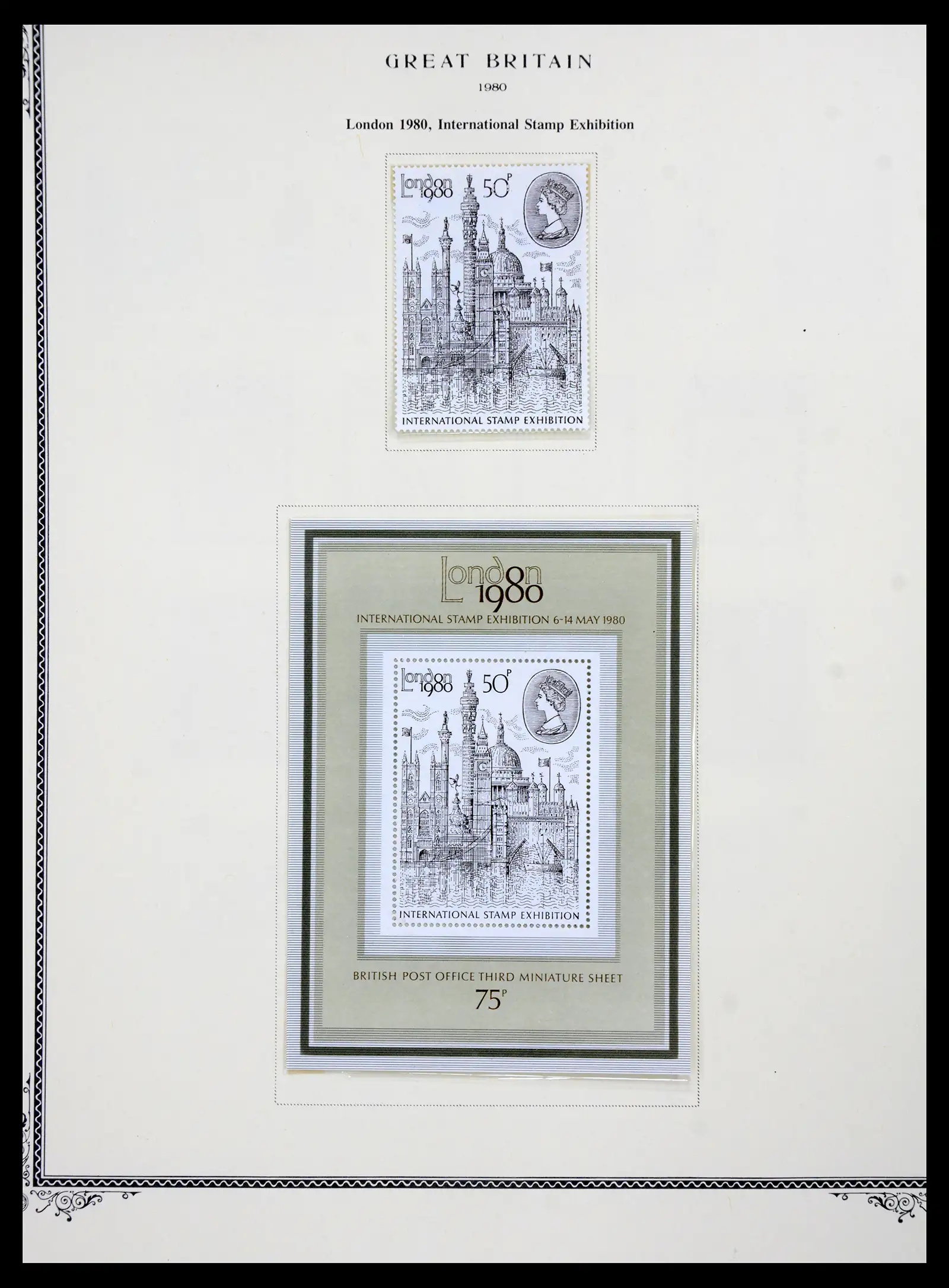 41280 0091 - Postzegelverzameling 41280 Engeland 1840-1987.