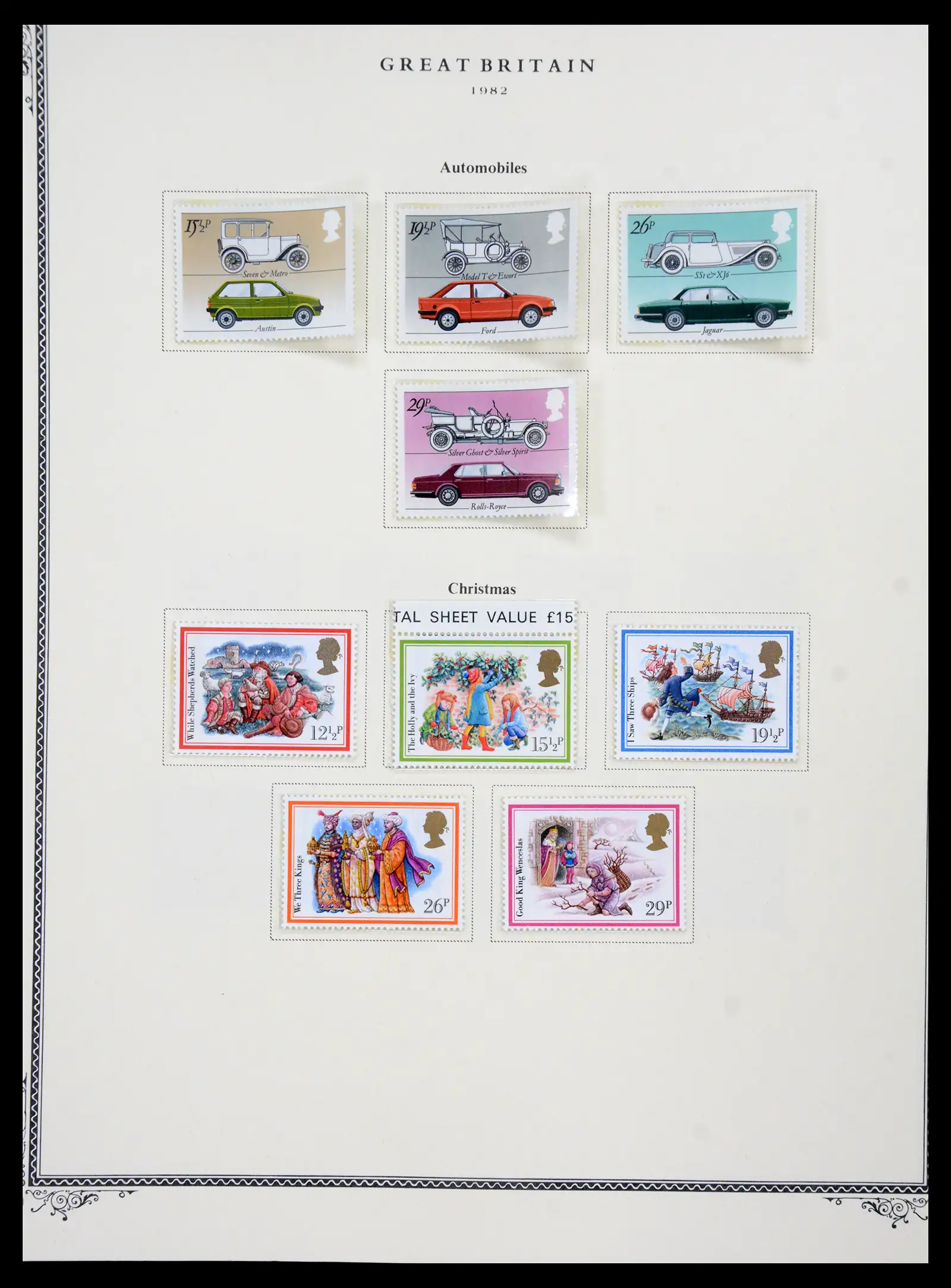 41280 0099 - Postzegelverzameling 41280 Engeland 1840-1987.