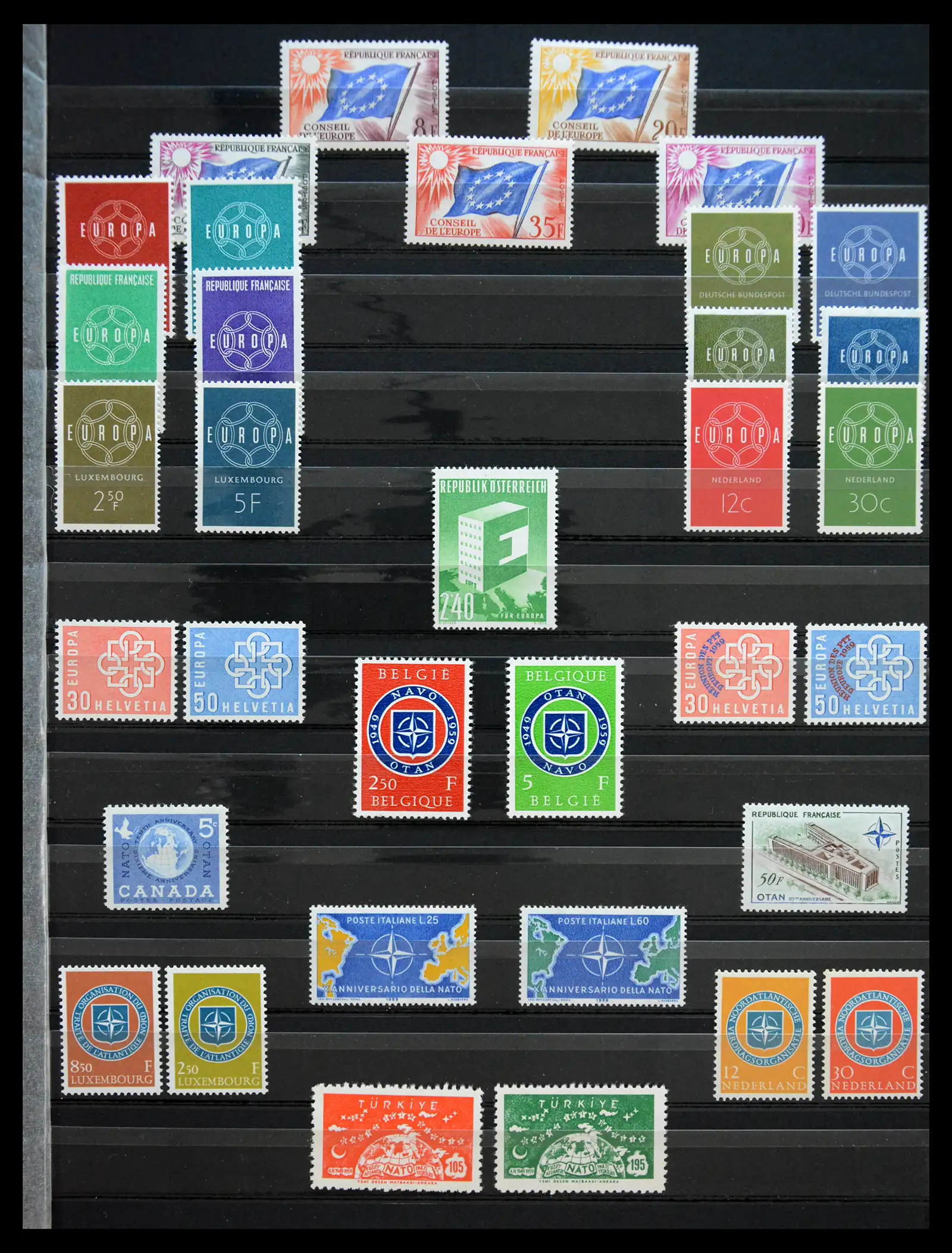 41303 0003 - Stamp collection 41303 Europa Cept 1956-2000.