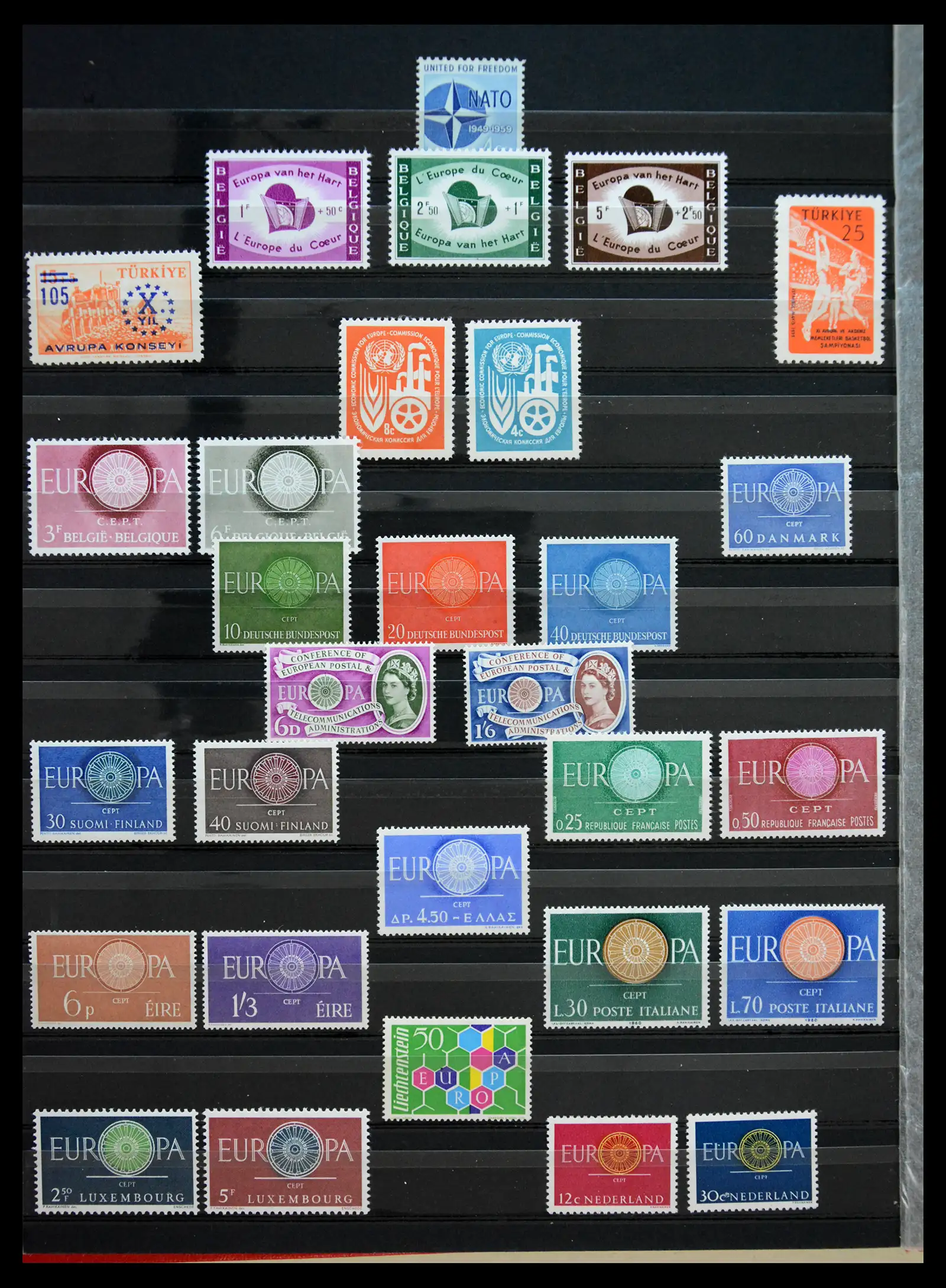 41303 0004 - Stamp collection 41303 Europa Cept 1956-2000.